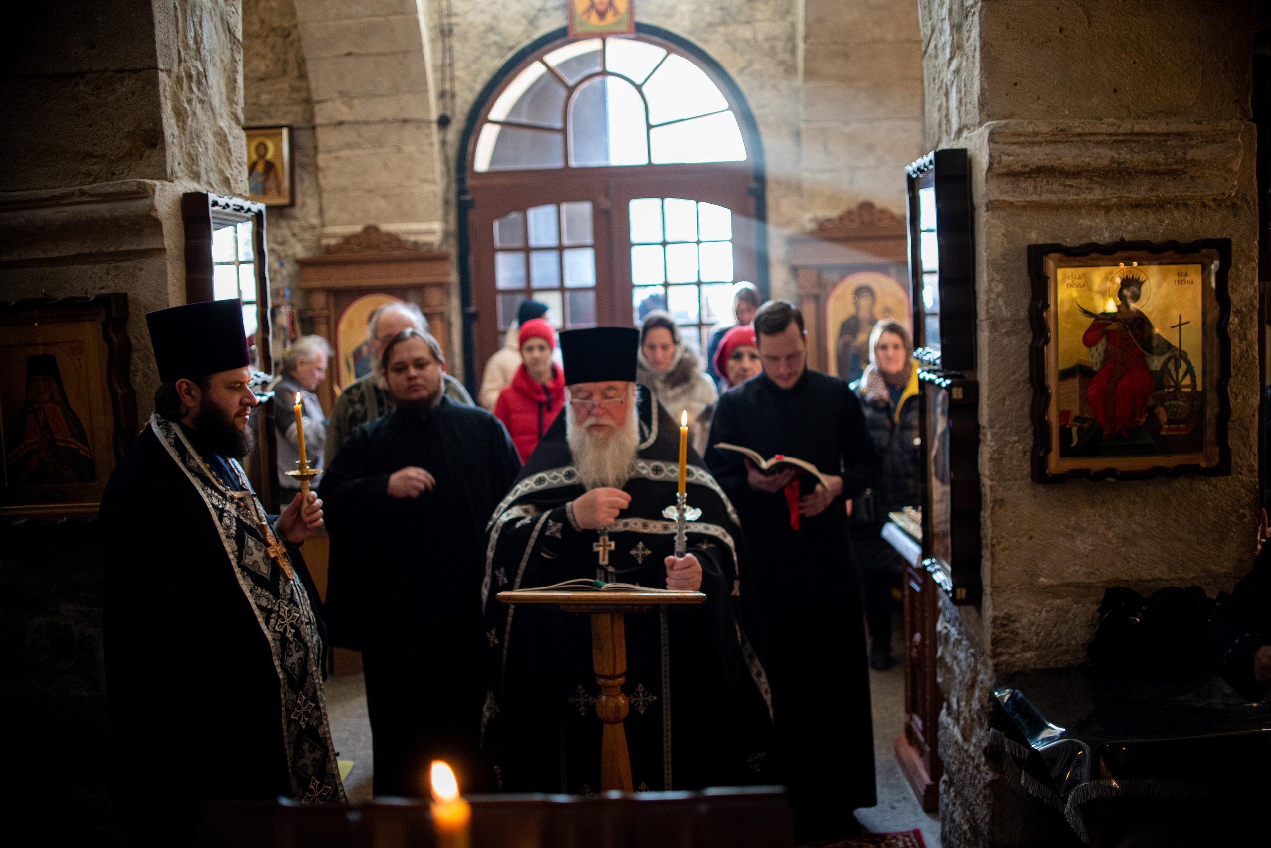 Служба в Иверском храме 2.03.2023. Семейный и свадебный фотограф в Феодосии и Коктебеле