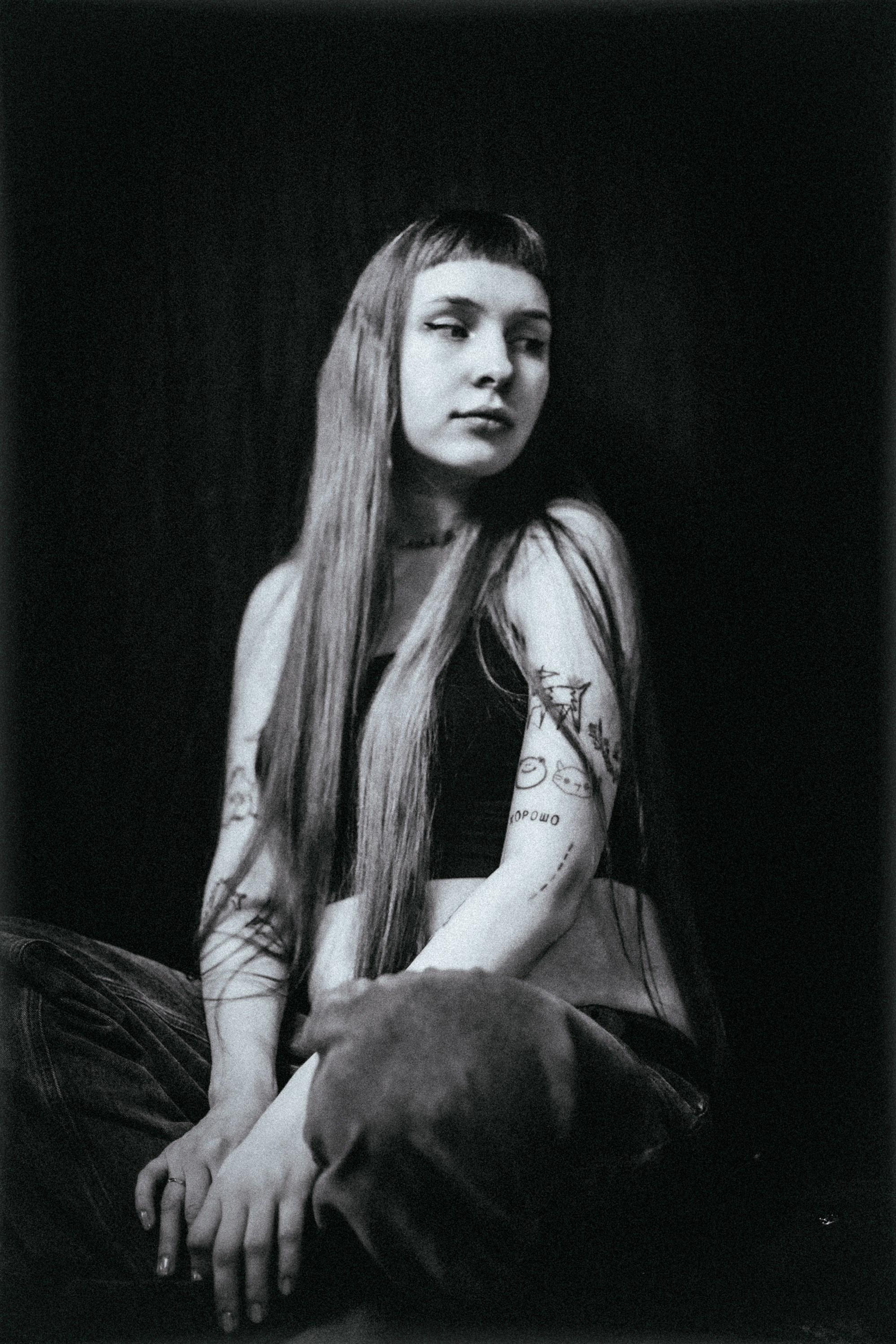 Катя. Домашняя студия. RawCat. Портретная фотография Екатеринбург