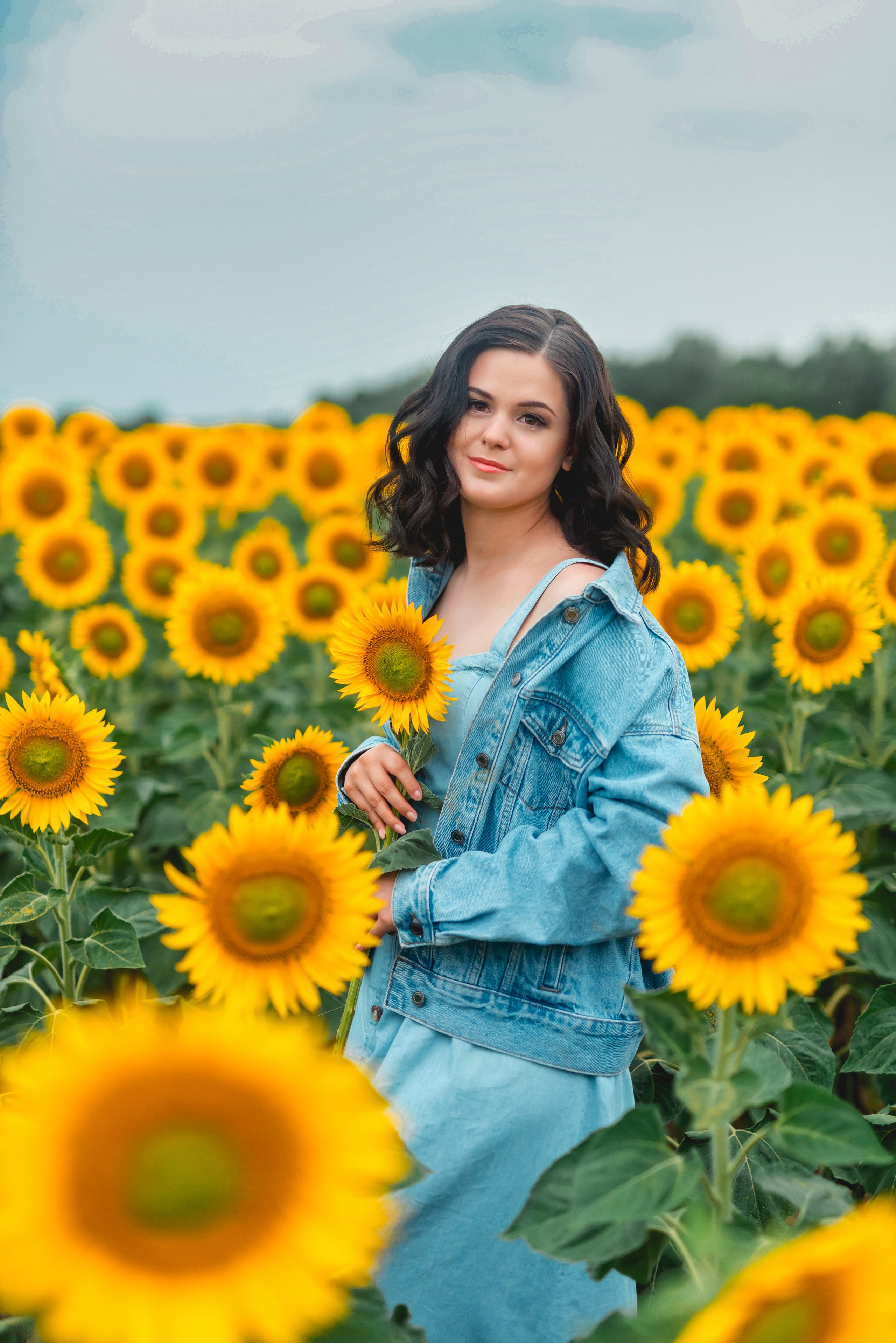 В ПОДСОЛНУХАХ. Семейный фотограф в Барнауле