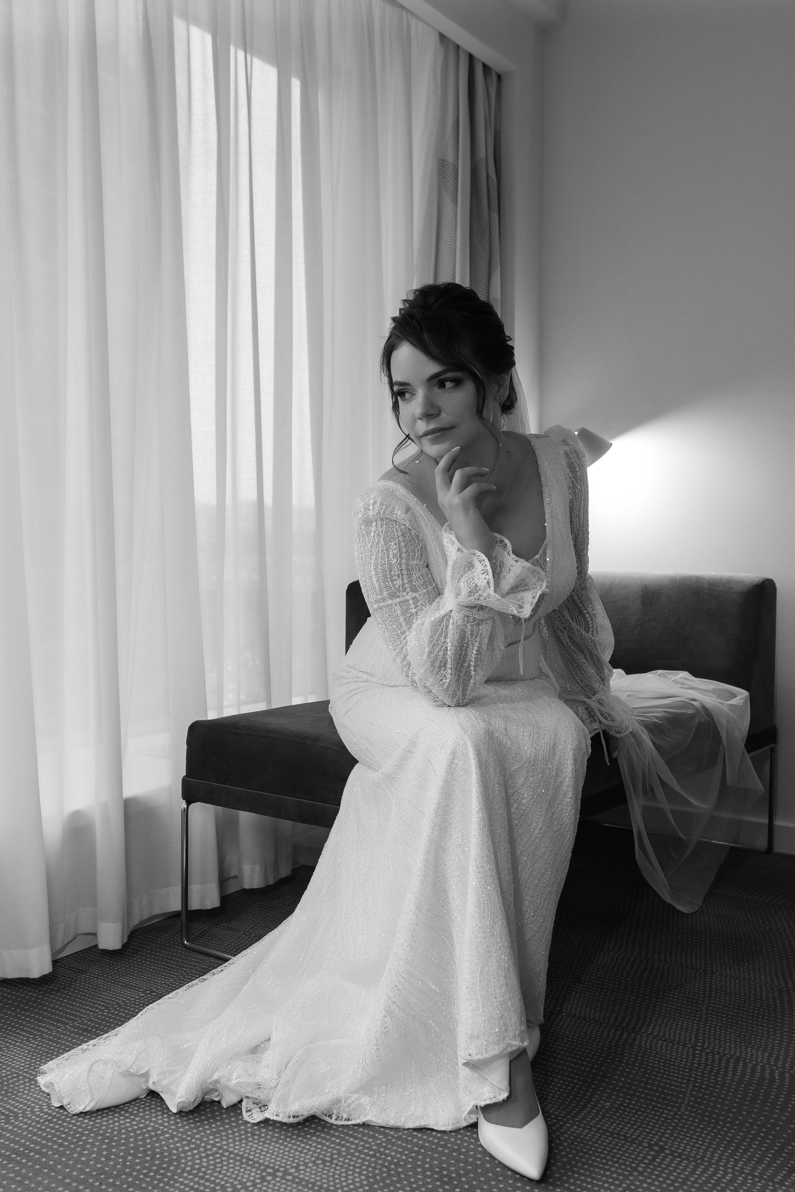 невеста в отеле
