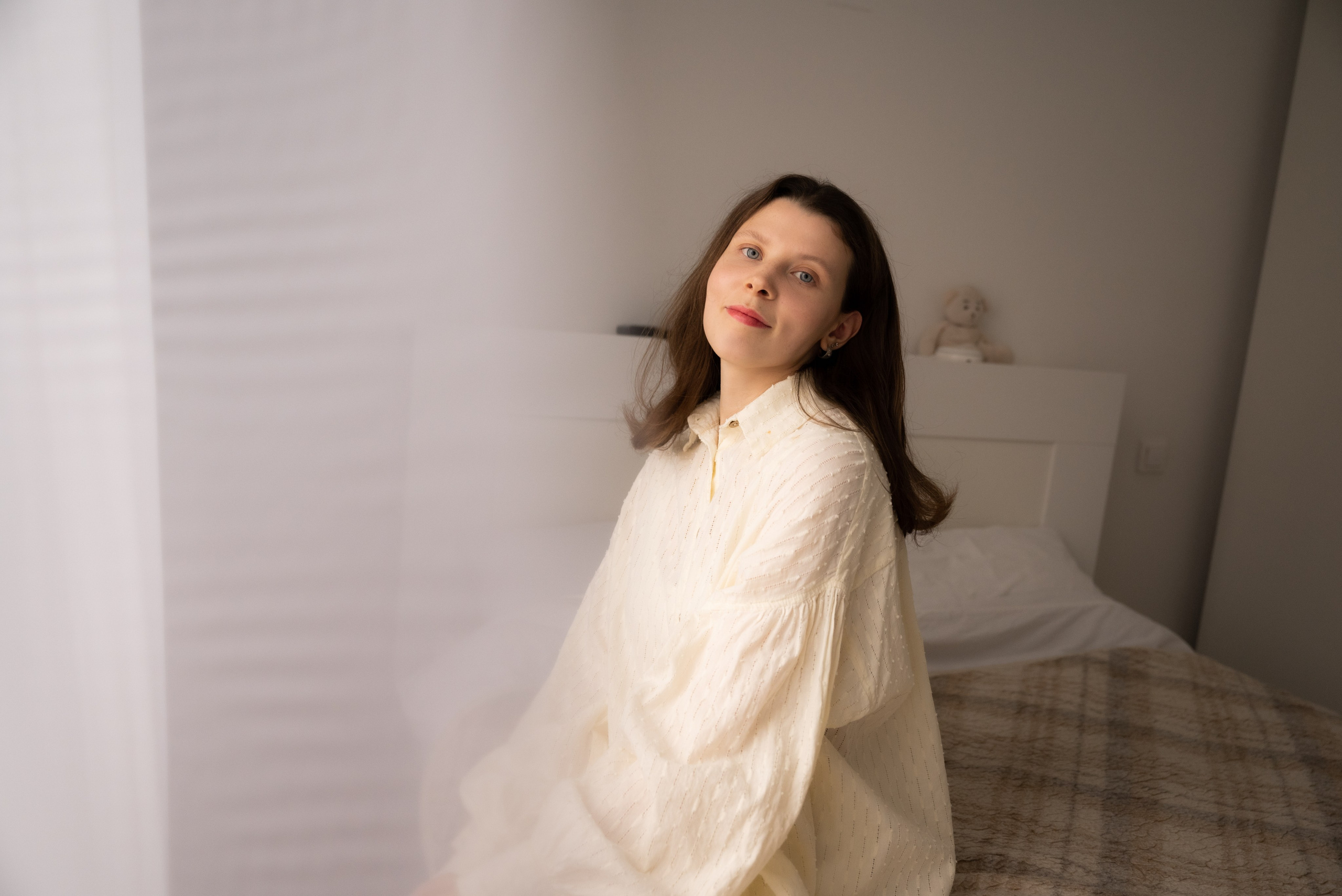 Домашняя фотосессия к дню рождения. Фотограф Ксения Огородова портфолио