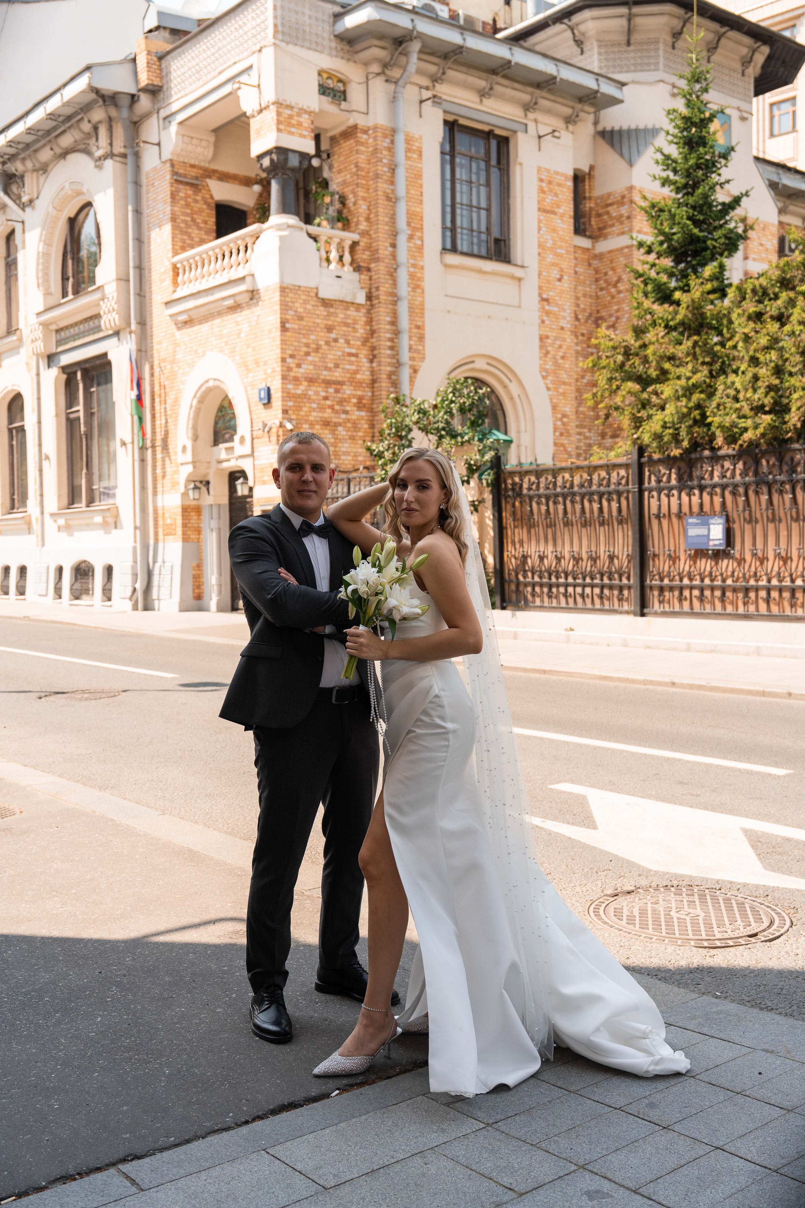 Свадебная фотосессия в Москве, регистрация в Кутузовском ЗАГСе Москва. Свадебный фотограф в Москве Анна Полушина