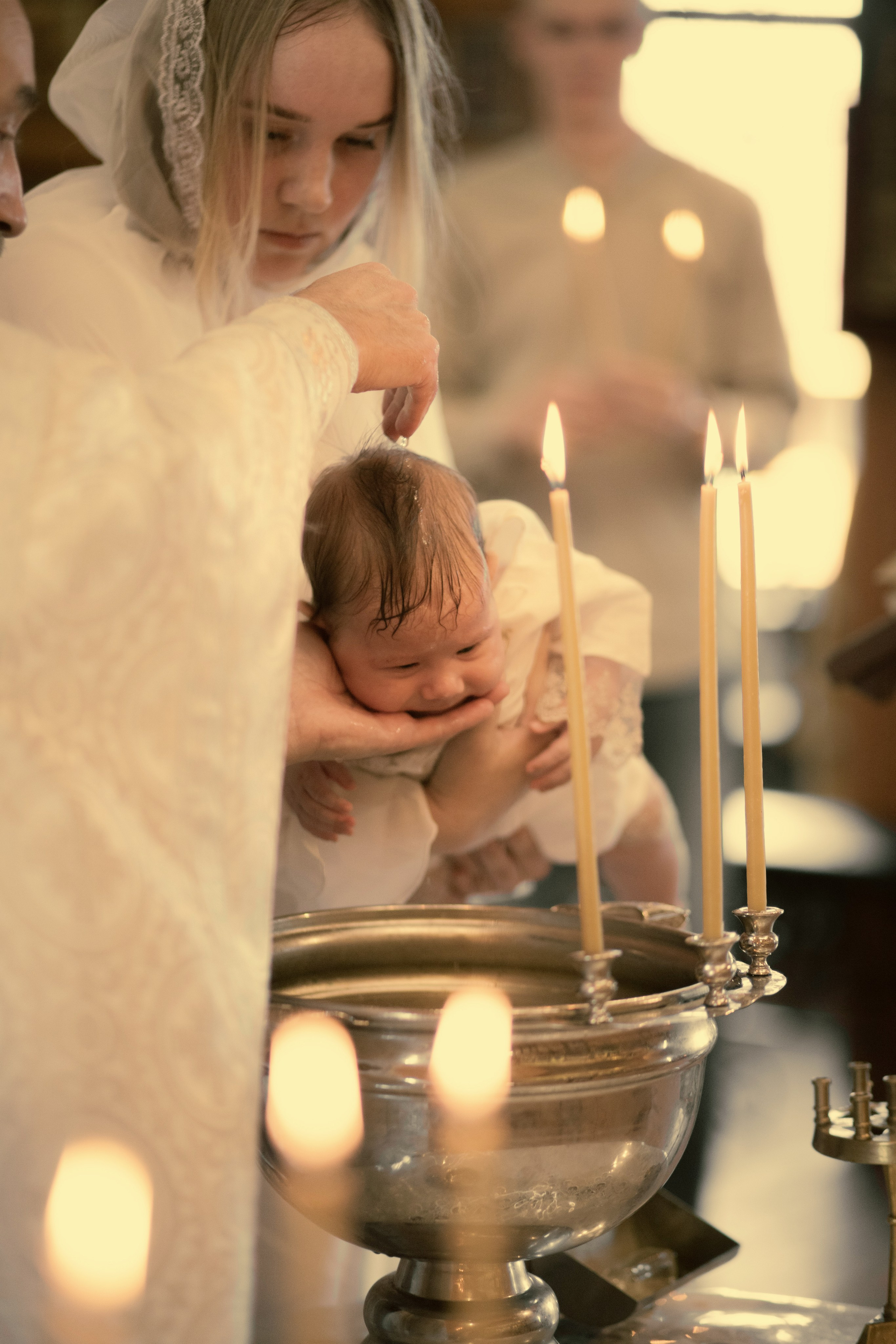 Таинство крещения. Фотограф Наталья Яковлева, Санкт-Петербург. Семьи, ньюборн, крещения