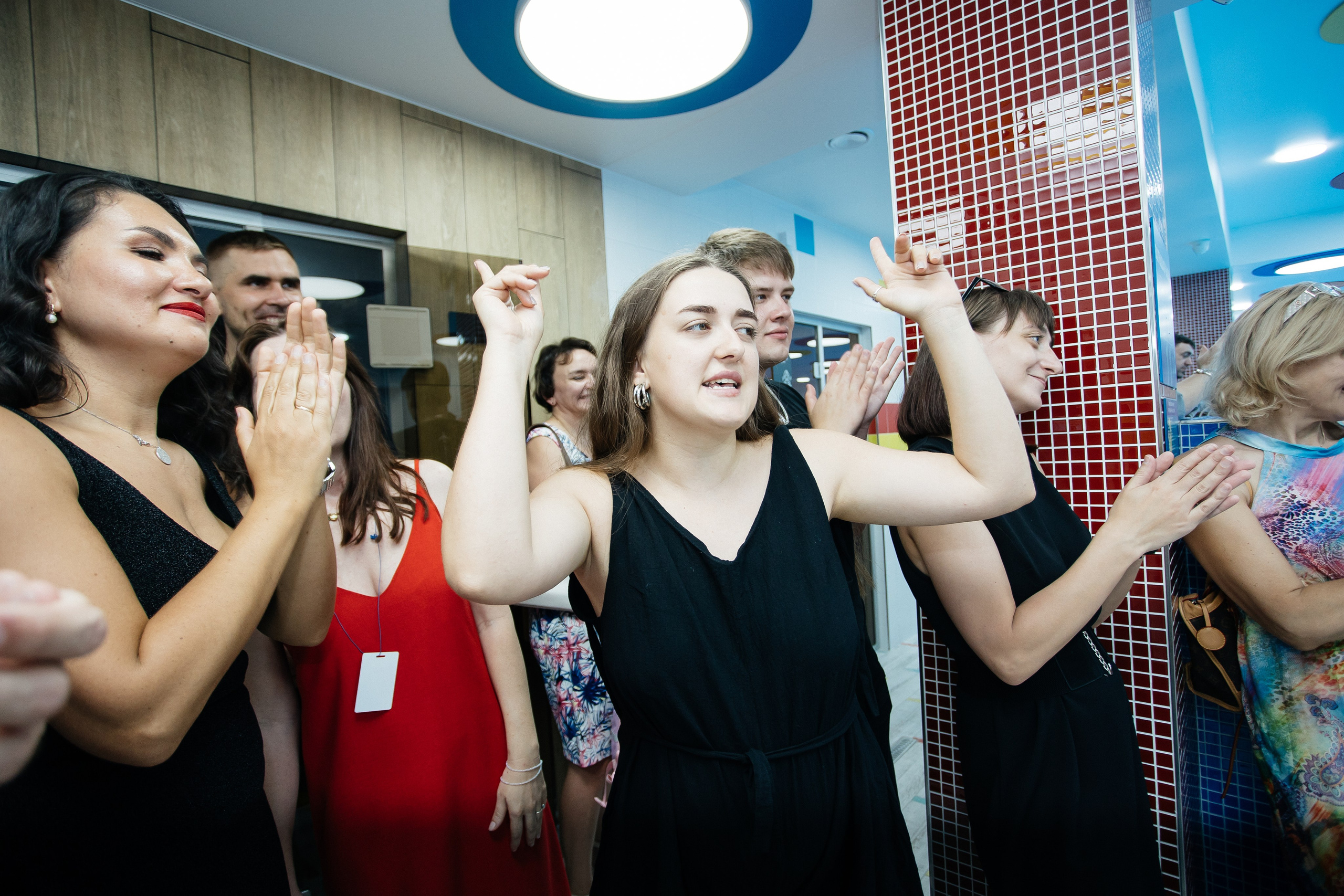 Открытие бассейна. Фотограф в Иркутске