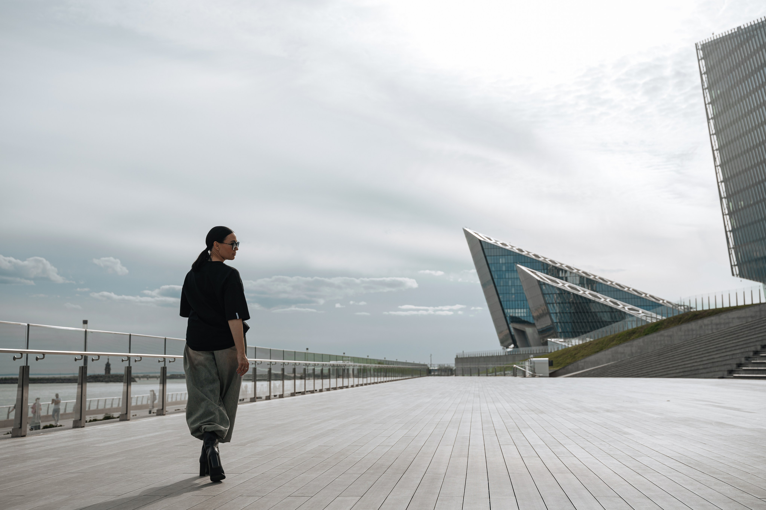 Елена. Лахта центр. Портретный фотограф в Санкт-Петербурге Дмитриева Наталия