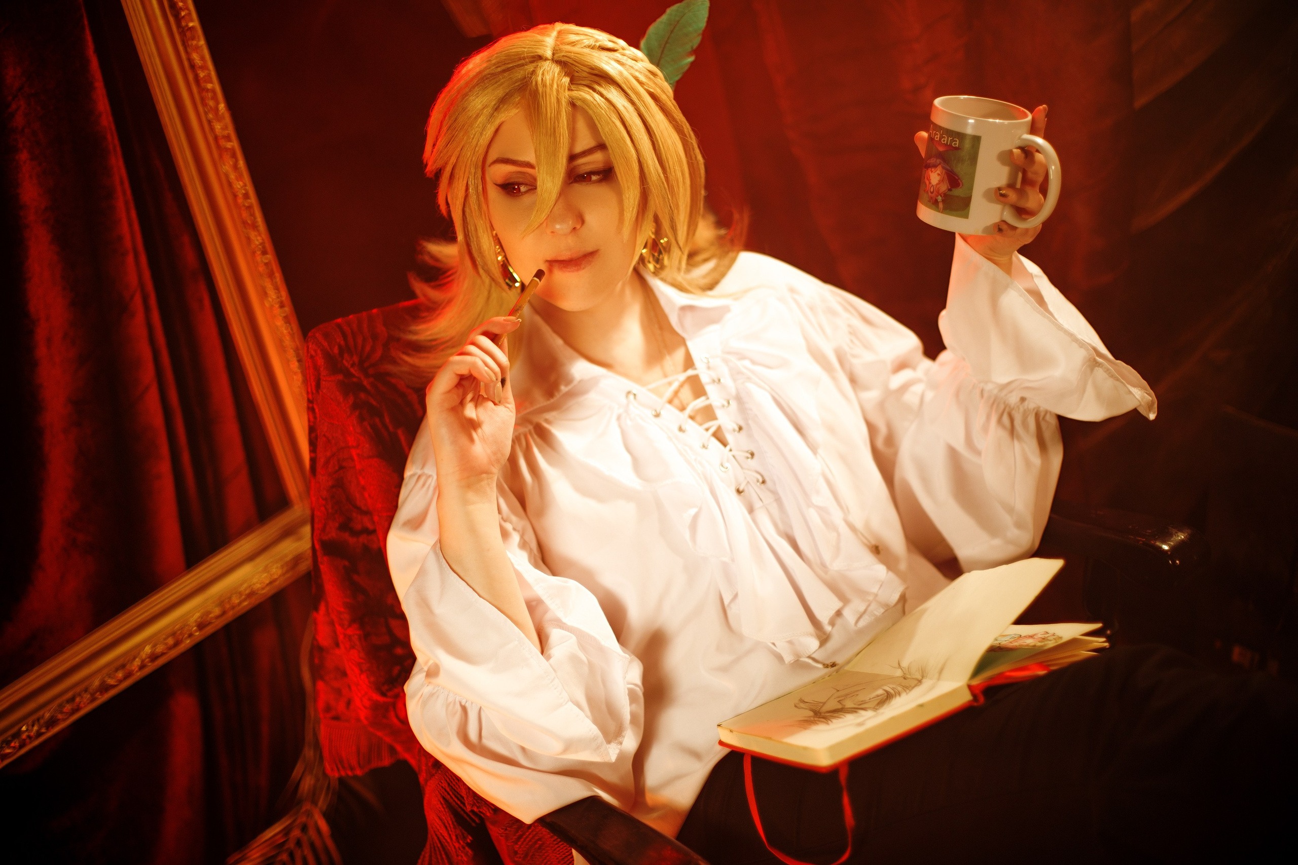 GENSHIN IMPACT: Kaveh [Paint au]. Polaroud love