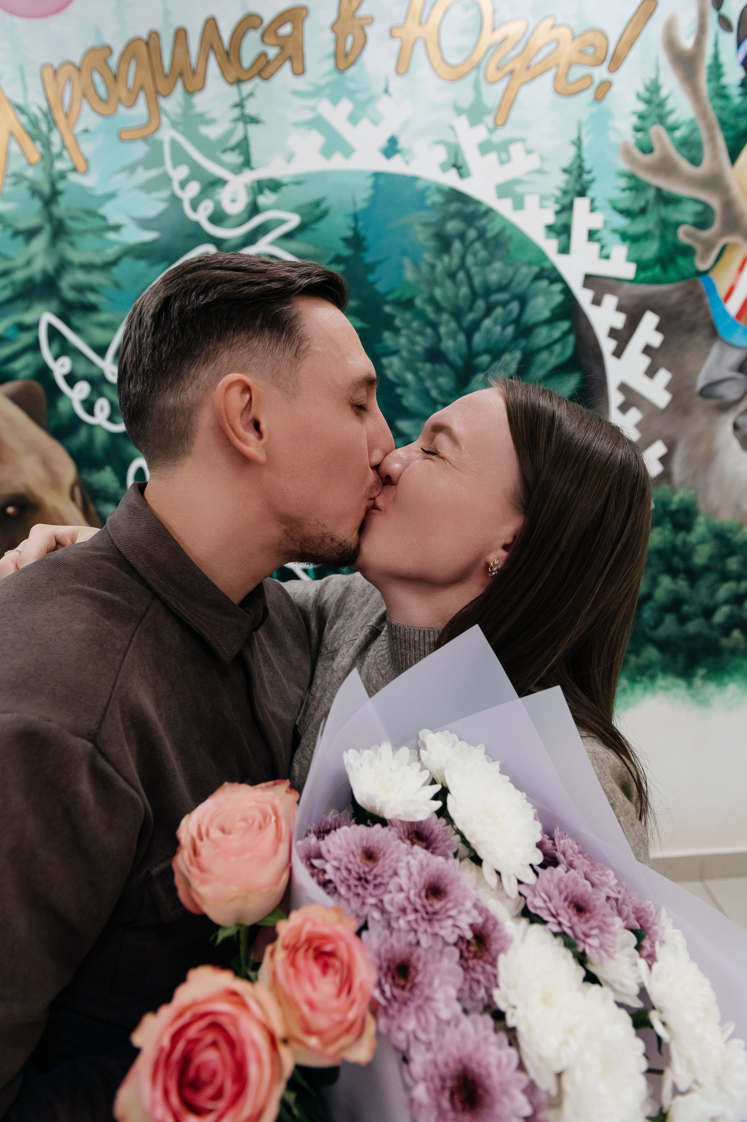 Выписка с роддома Смирновы. Фотограф в Сургуте Светлана Гибадуллина