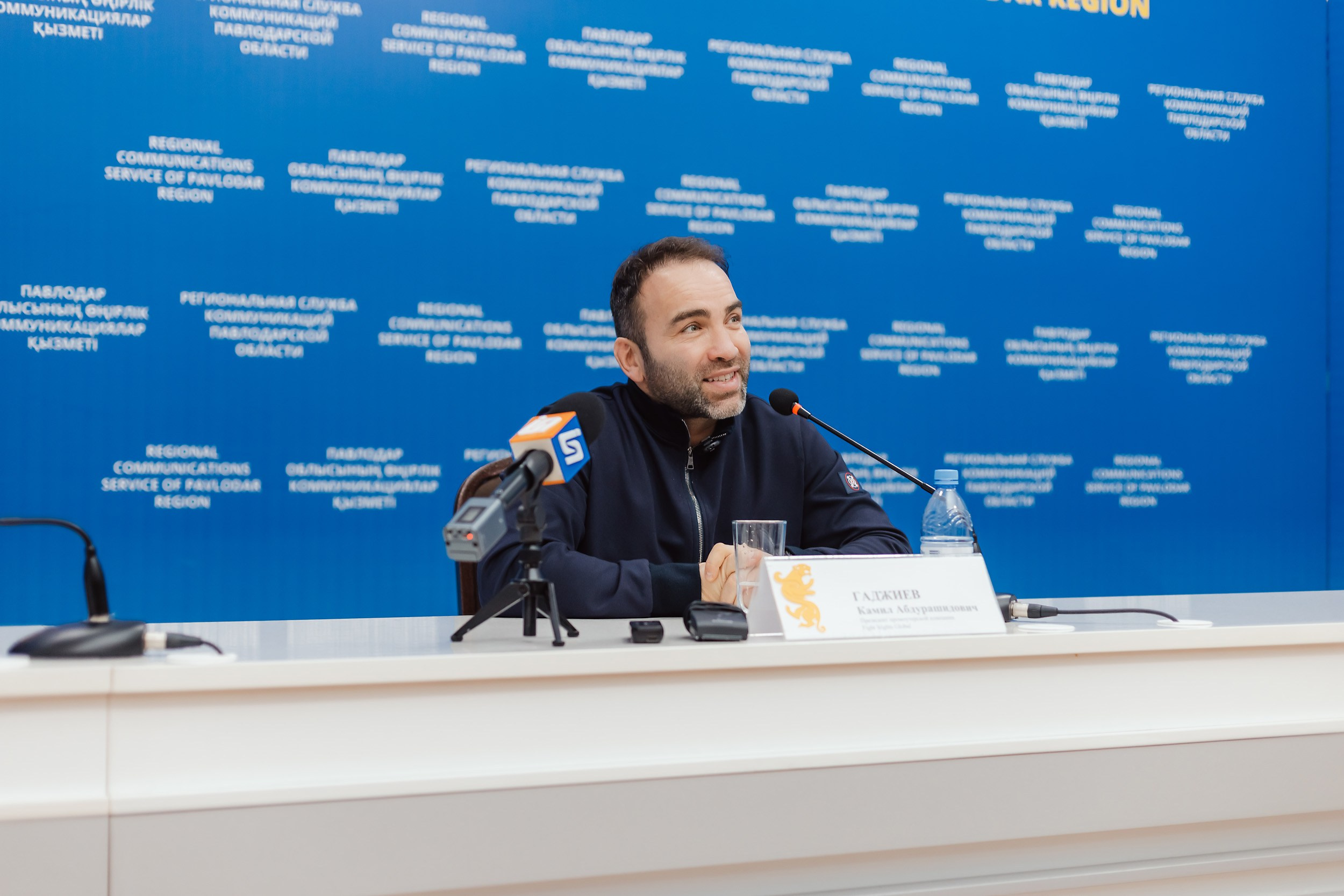 Пресс-конференция Камиля Гаджиева. Кипятком Павлодар