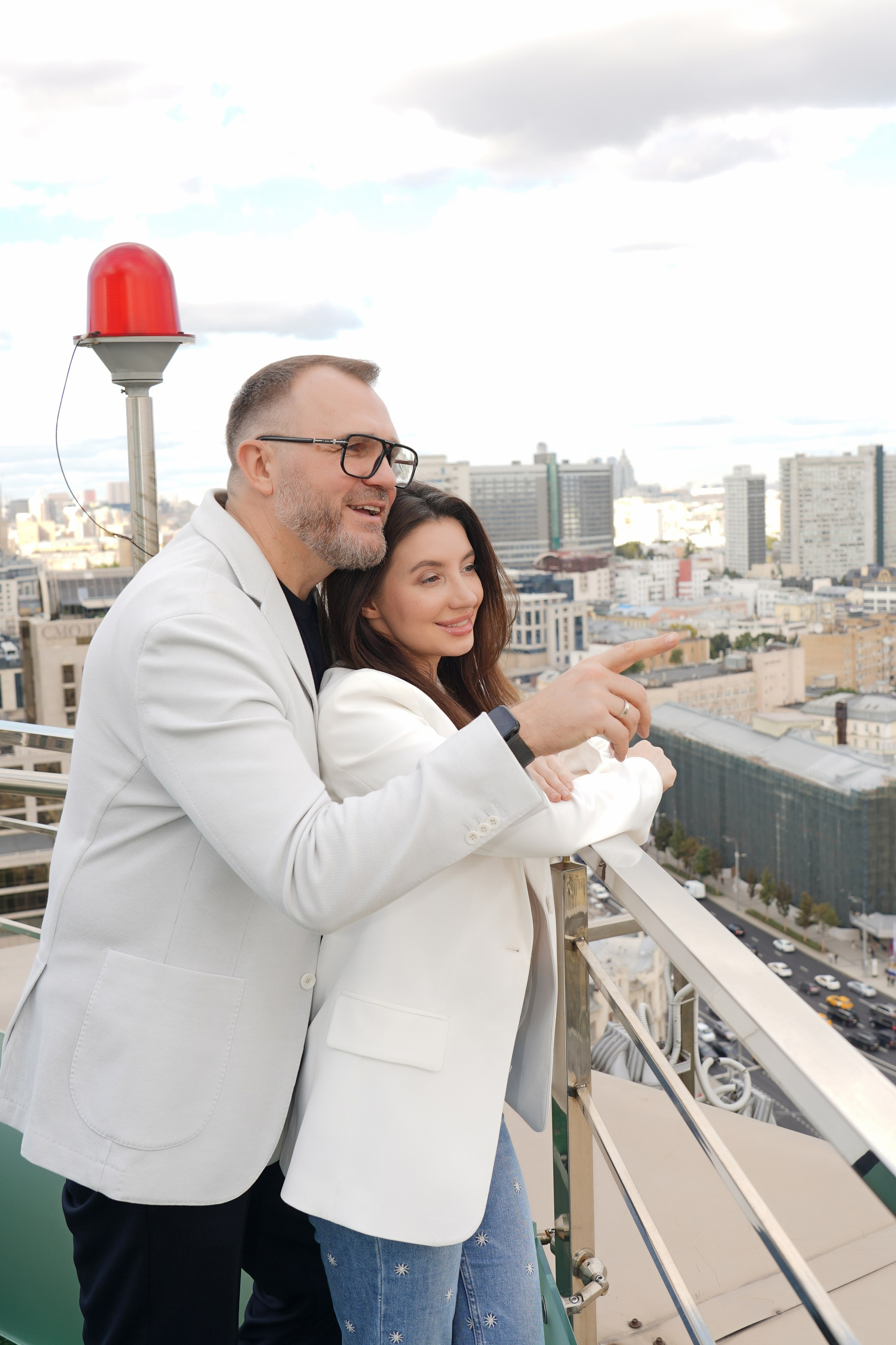 Свидание на крыше. Алена и Андреас. Анна, фотограф Москва, Зеленоград