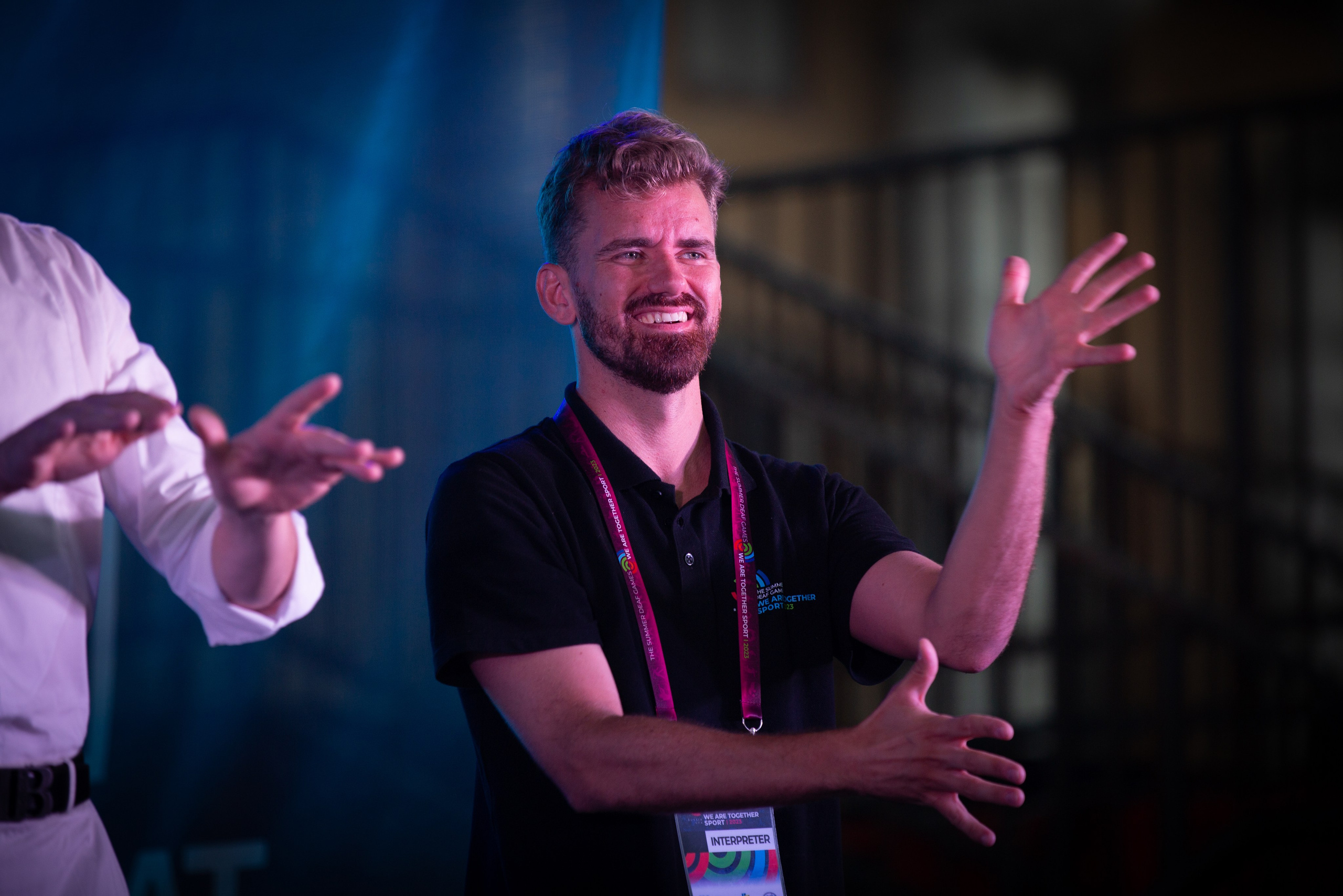 Фотосессия: Всемирные спортивные игры глухонемых,  церемония закрытия