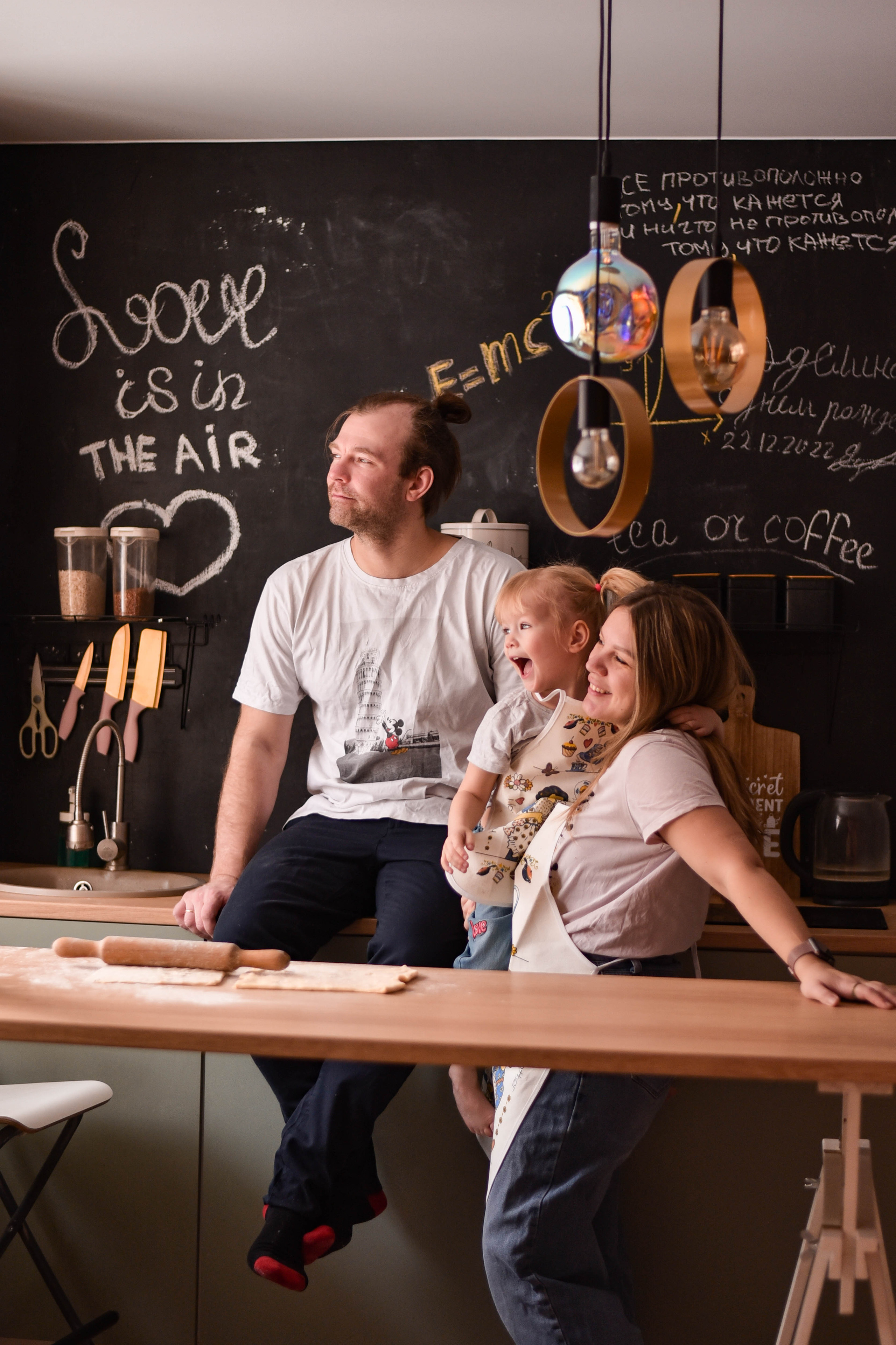 С папой всегда весело. Фотограф Юлия Гревцова