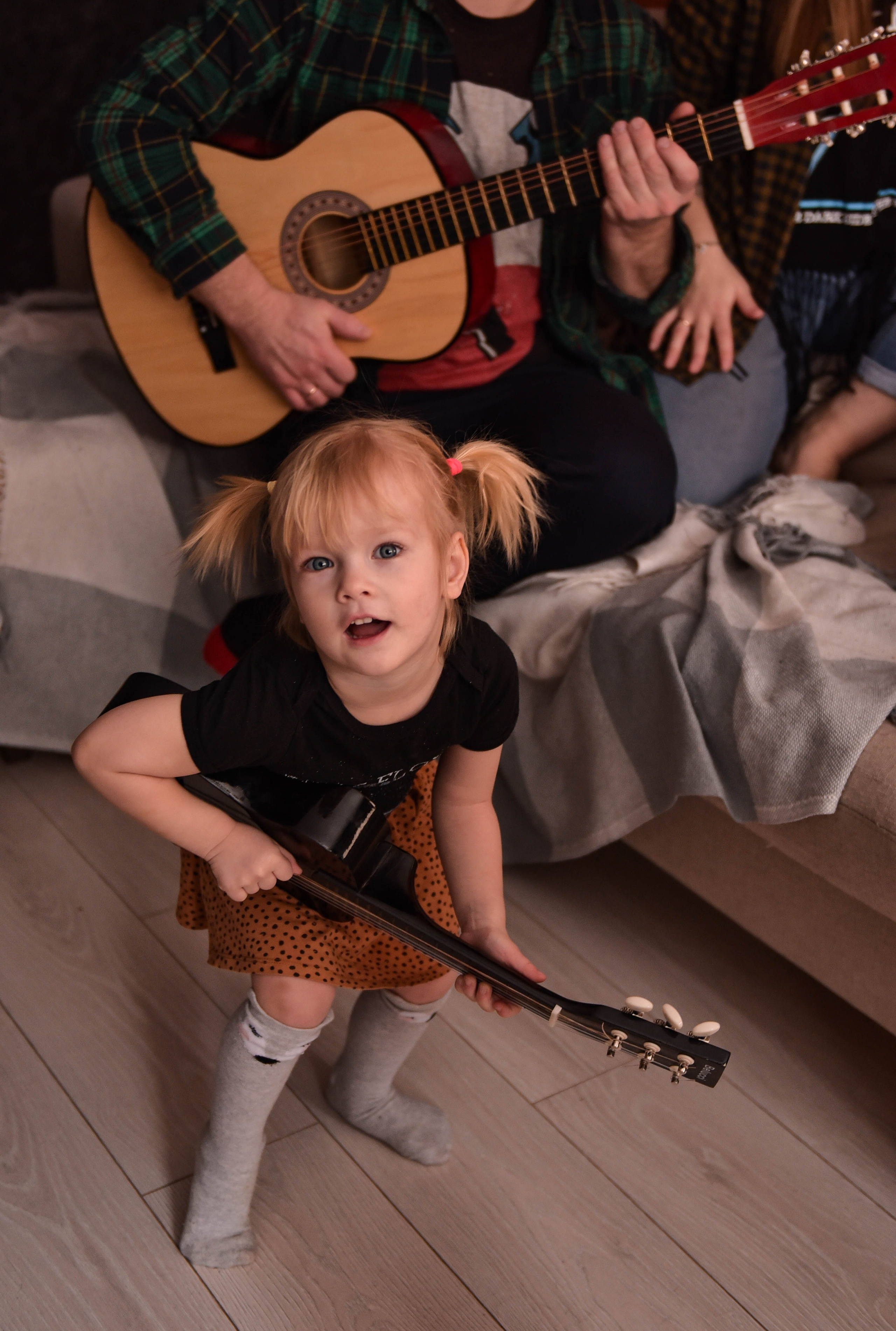 С папой всегда весело. Фотограф Юлия Гревцова