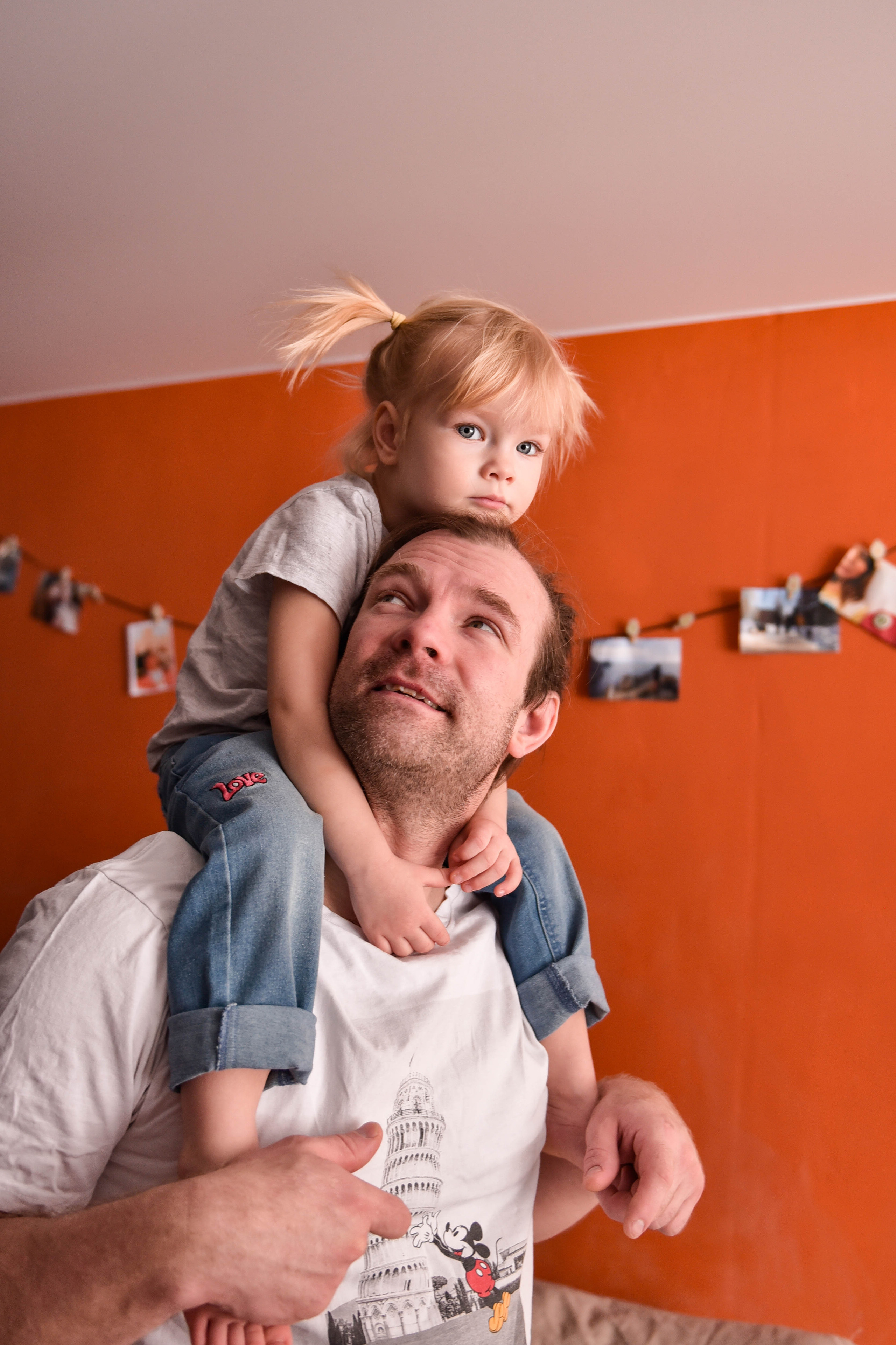 С папой всегда весело. Фотограф Юлия Гревцова