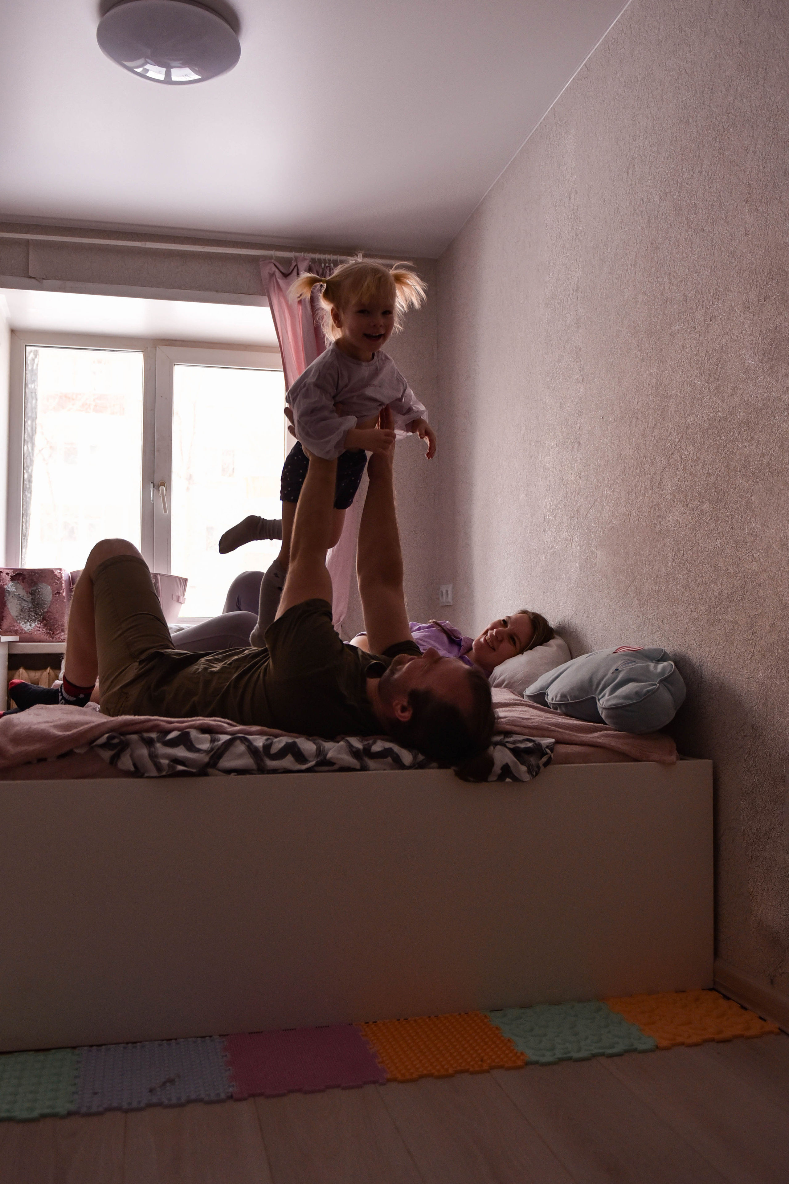 С папой всегда весело. Фотограф Юлия Гревцова