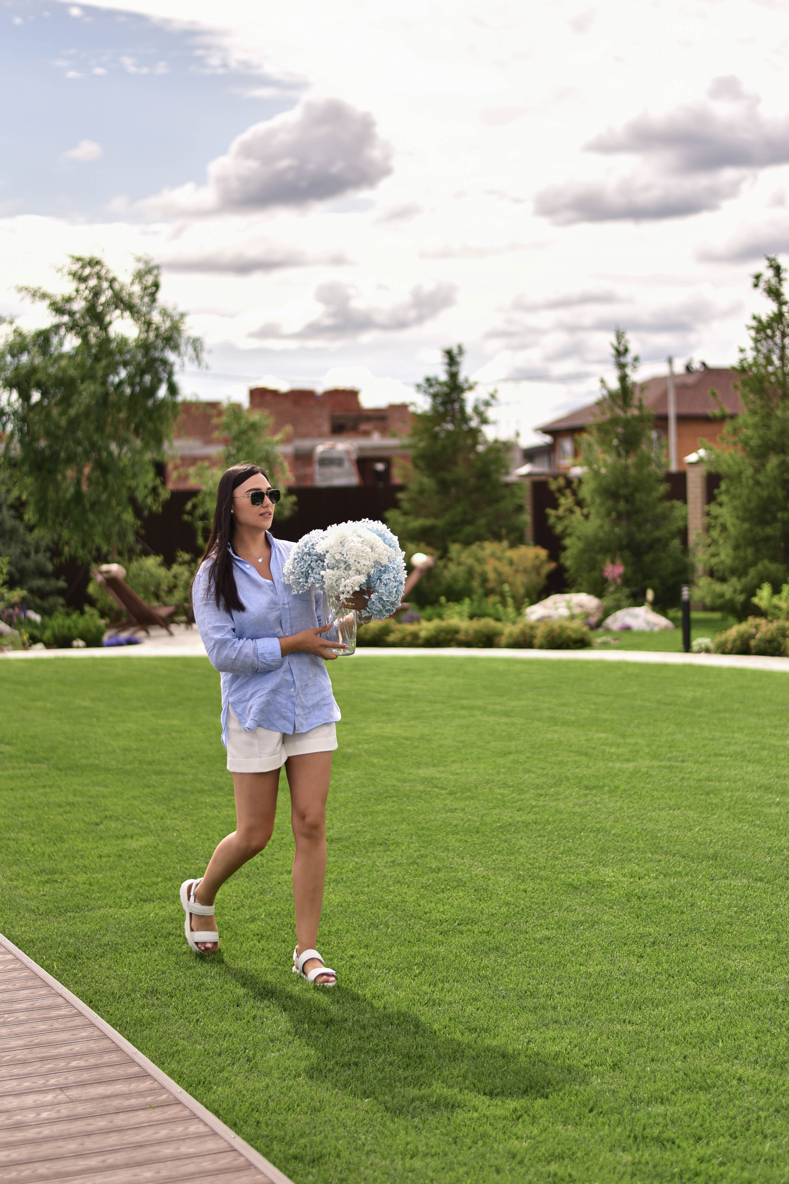 Сад — место, где цивилизация соединилась с природой. Фотограф Юлия Гревцова