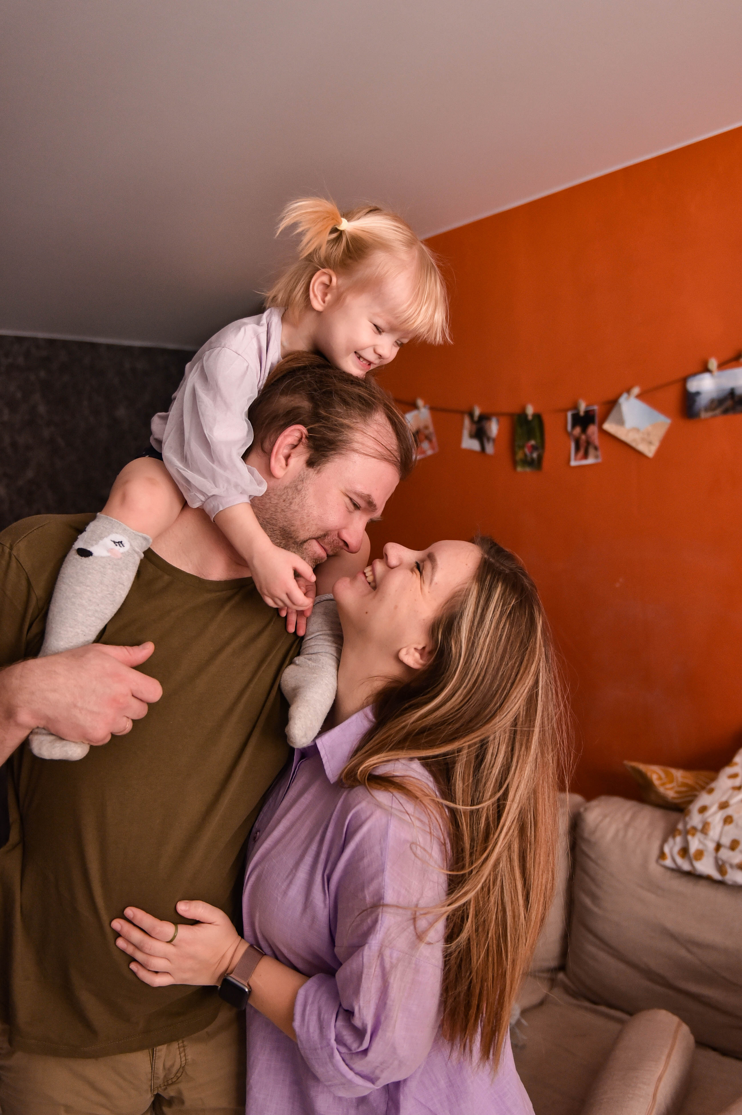 С папой всегда весело. Фотограф Юлия Гревцова