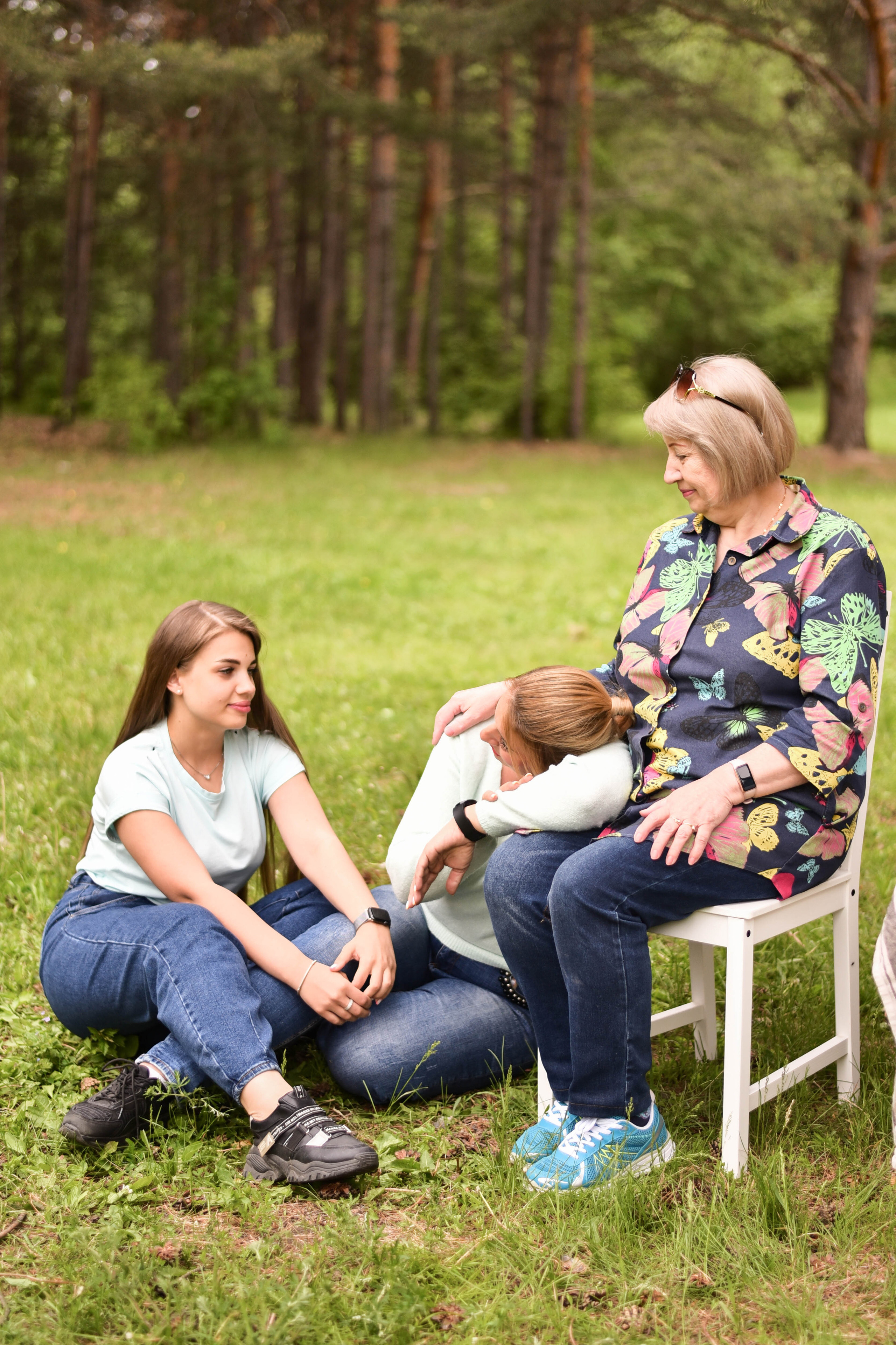 Съёмка поколений. Фотограф Юлия Гревцова