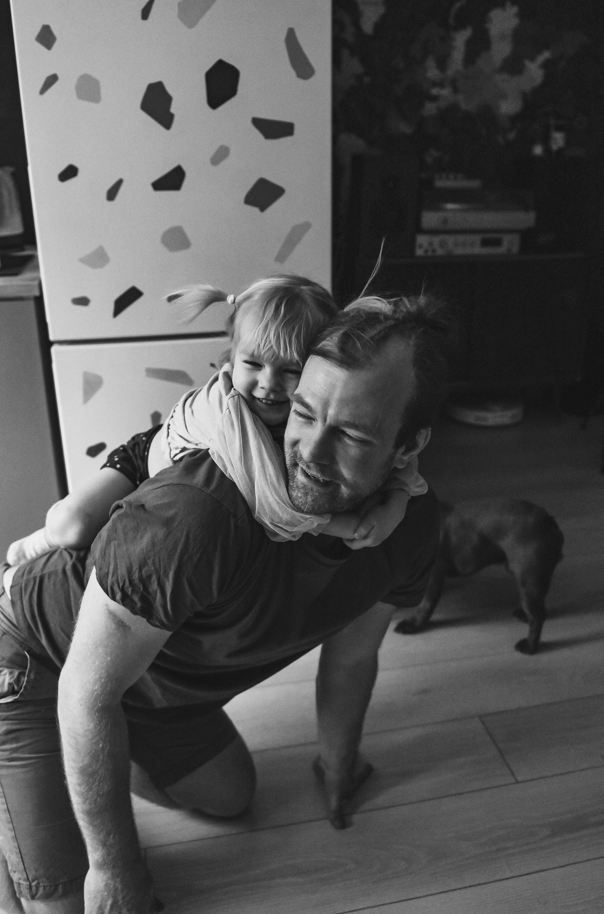 С папой всегда весело. Фотограф Юлия Гревцова