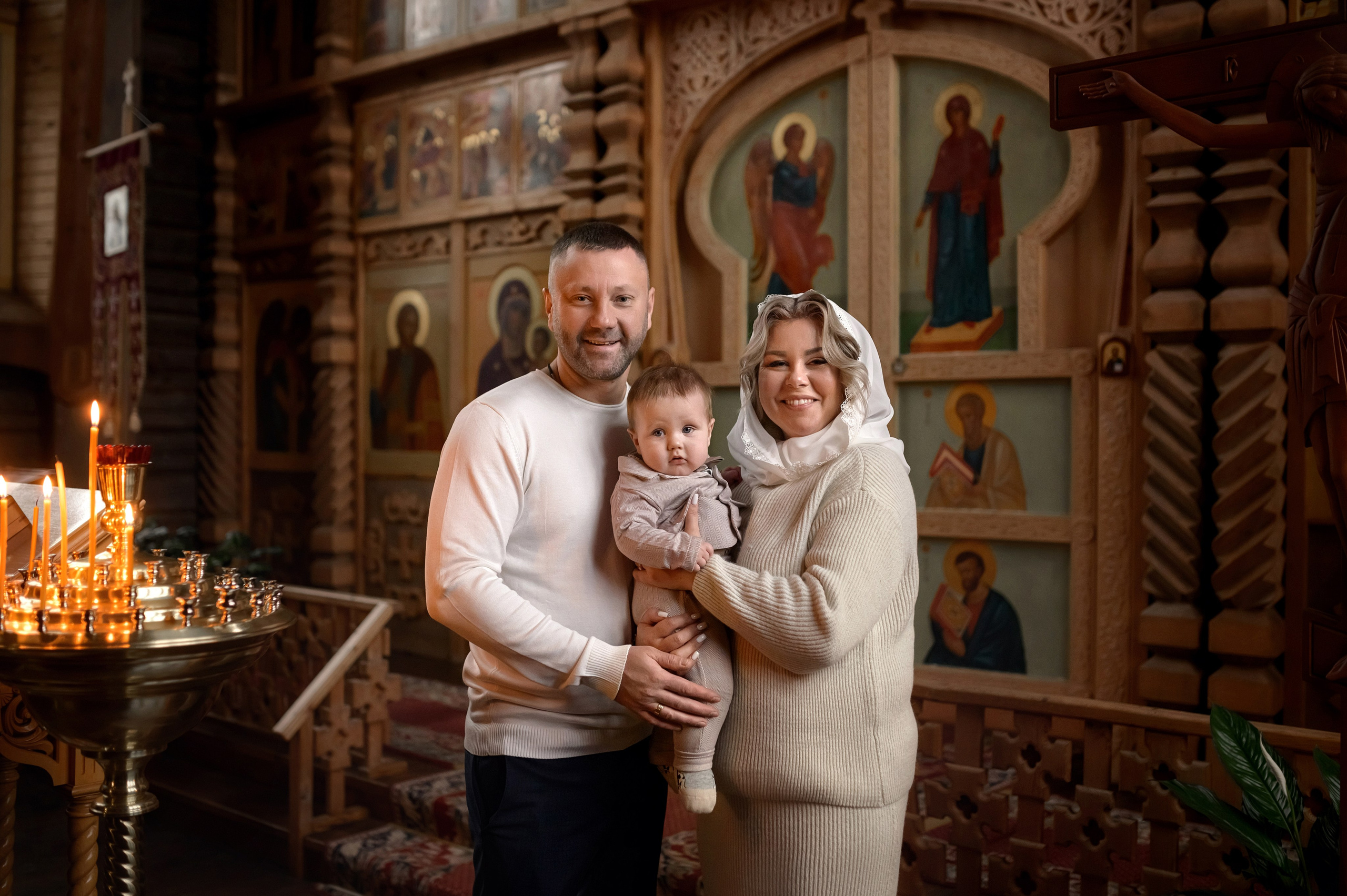 Церковь Воскресения Христова в Суйде. Фотограф на Крещение в Санкт-Петербурге