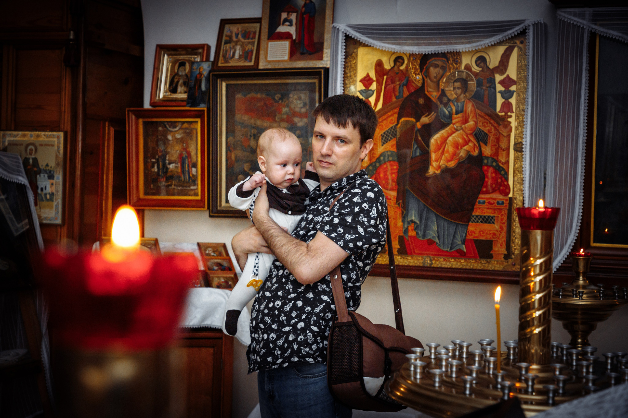 Крещение. Фотограф в Тюмени Алексей Модин