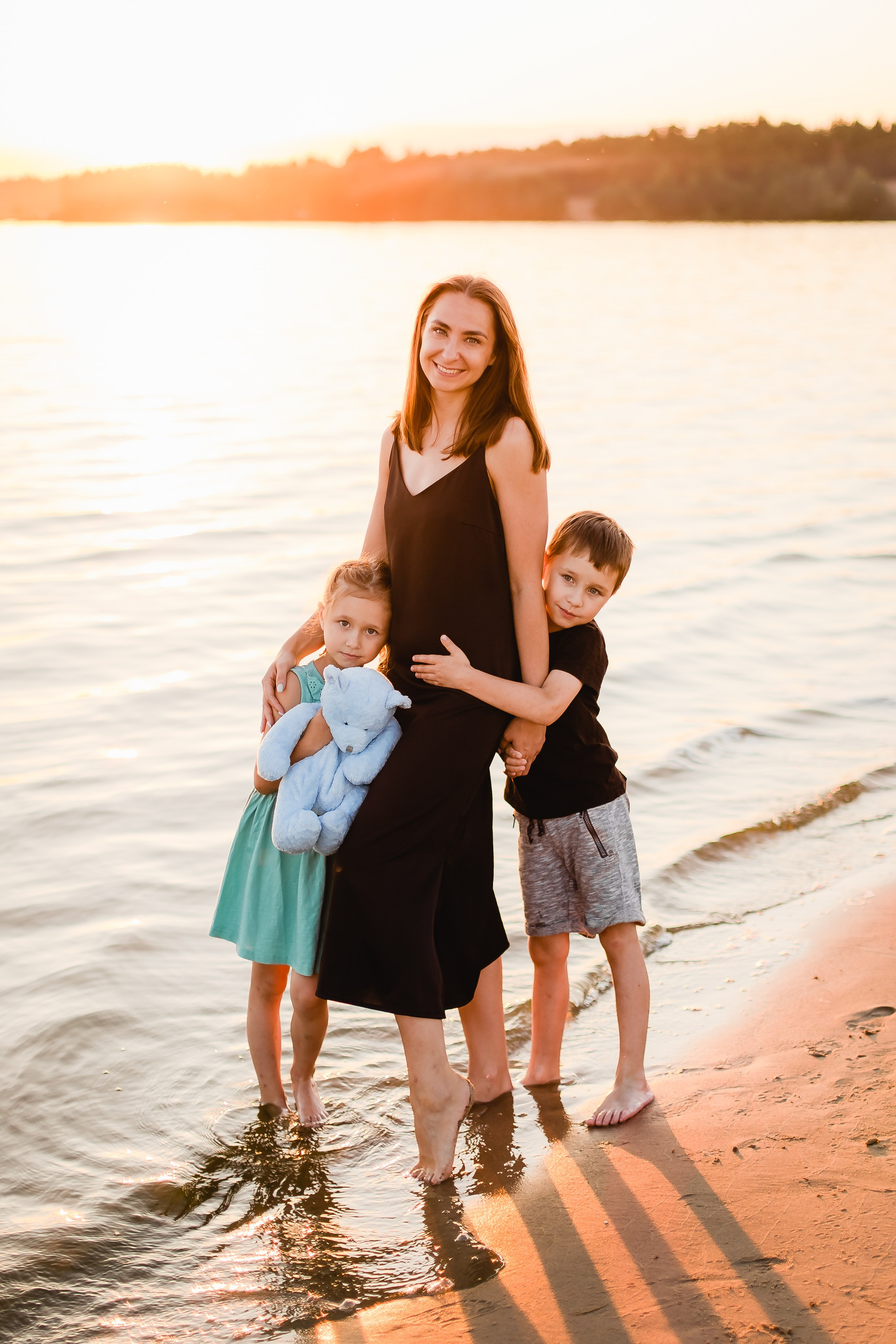 На пляже. Семейный и свадебный фотограф в Чебоксарах и Новочебоксарске Ирина Юрь