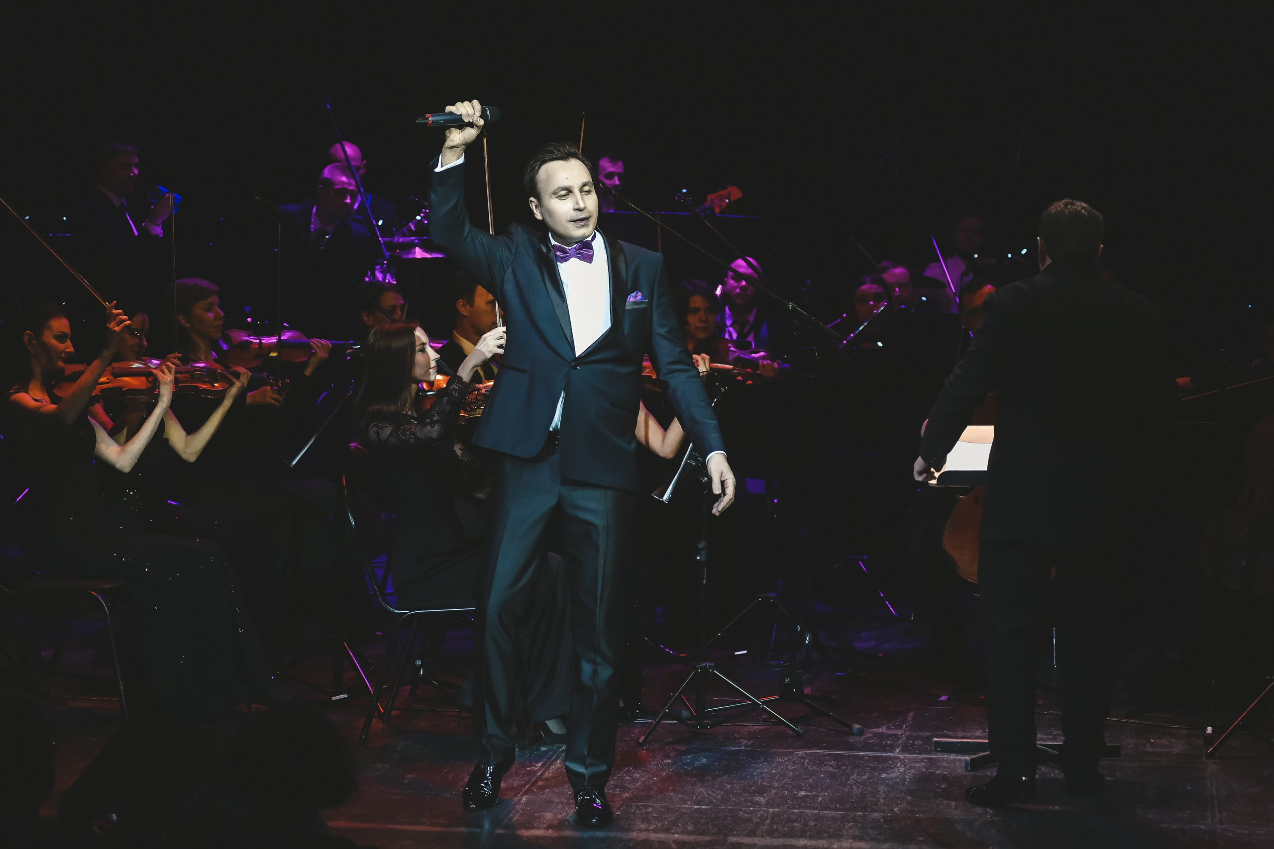 Концерт в Доме музыки в декабре 2021-го с Рязанским оркестром. Дарья Письменюк / Darya Leitstern — фотограф, музыкант, журналист, путешественник