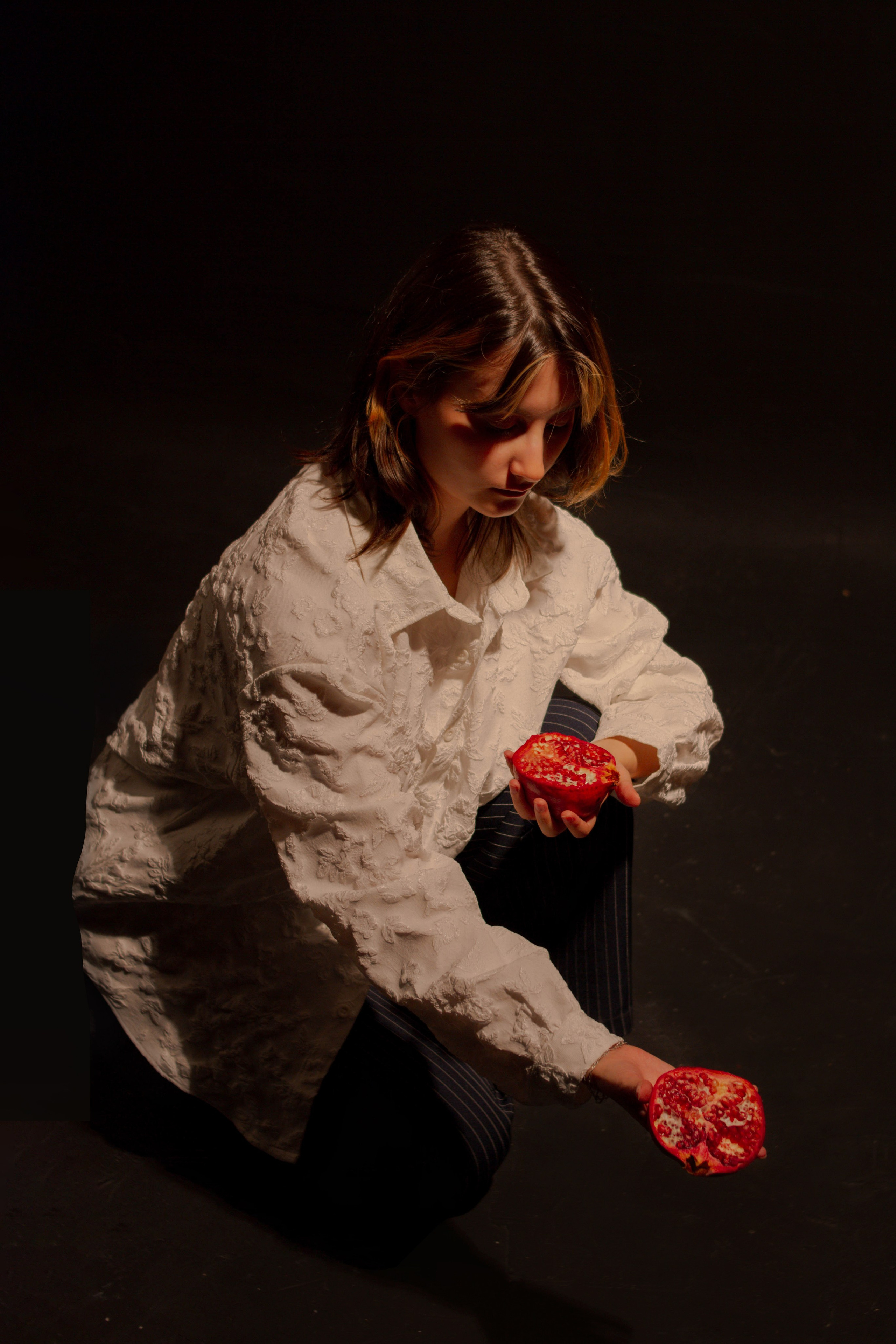 Гранат и жемчуг. Создадим шедевр? Виталина и её фотоискусство