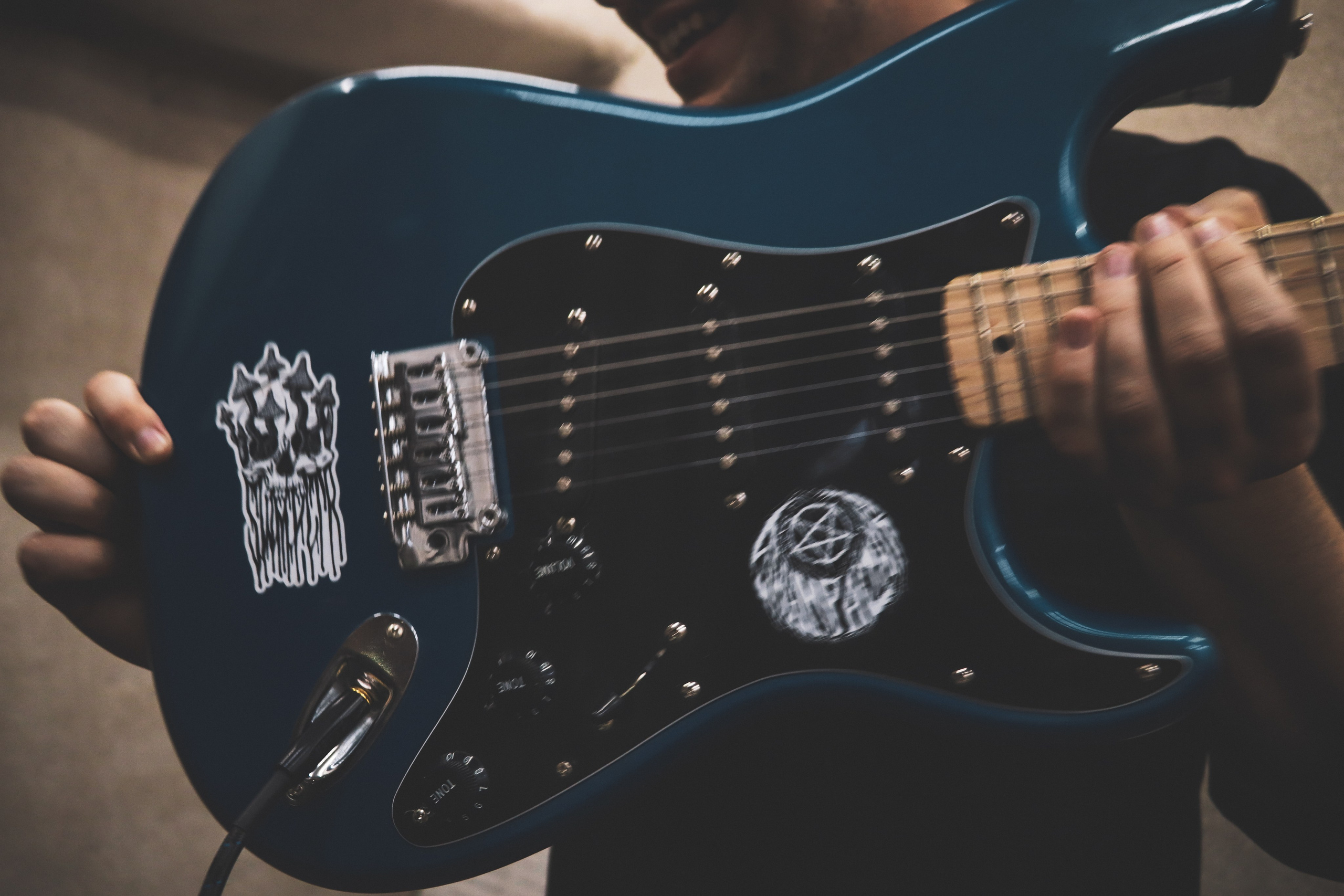 Репетиция рок-группы. Фотограф репортажей и стритфотосессий в Москве Людмила Смирнова