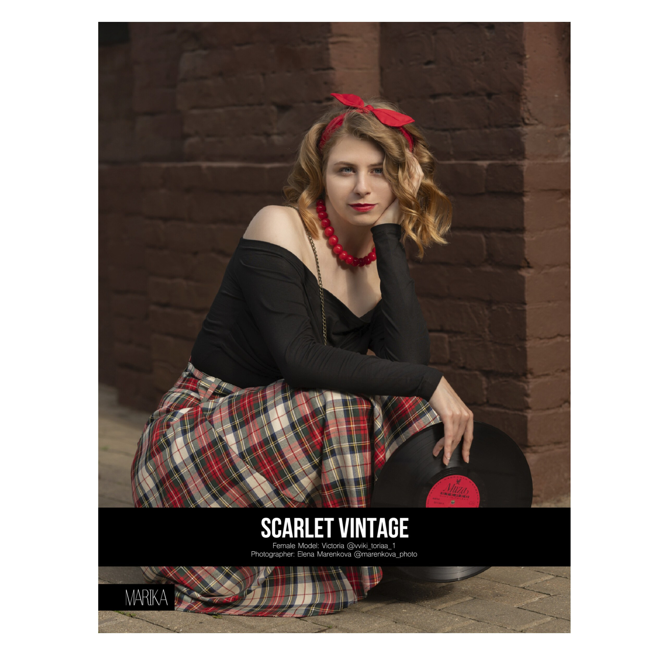 MARIKA Magazine, New York, September 2025. Портретный фотограф в Москве Елена Маренкова