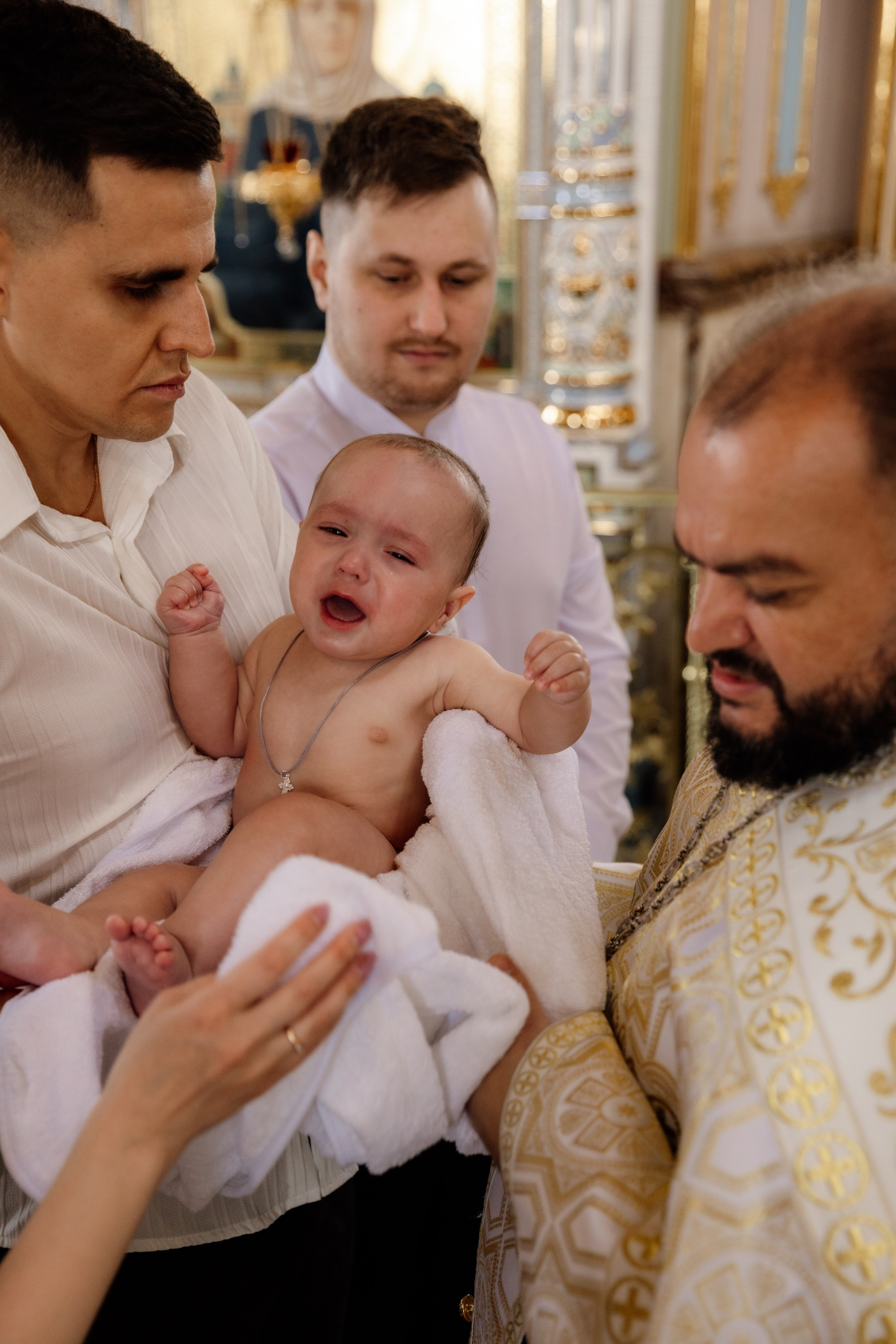 Крещение Максима. Семейный фотограф документалист в Пензе Лопатинская Татья