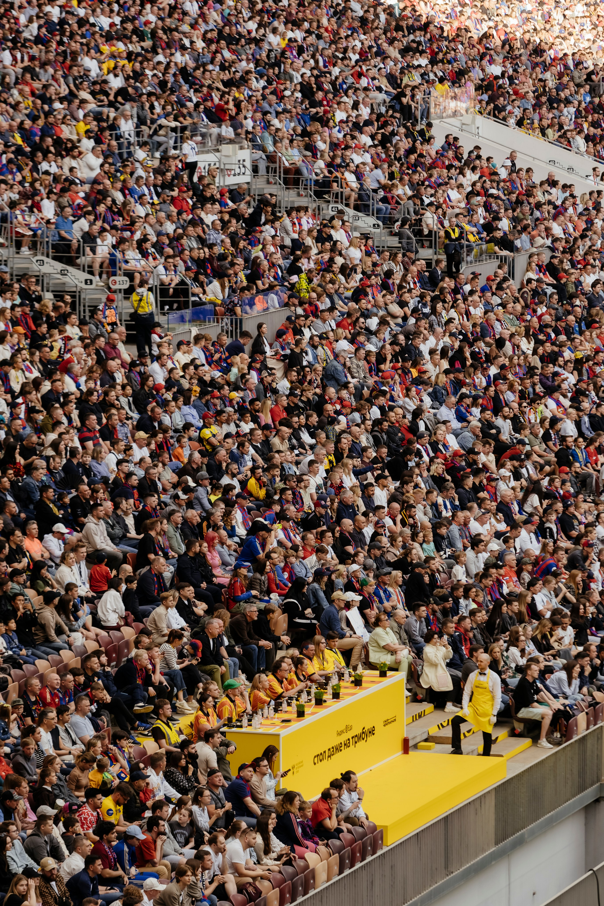 Яндекс Еда x Burger King На финале кубка России по футболу. Репортажный, event, концертный и backstage фотограф из Москвы Виталий Кривцов