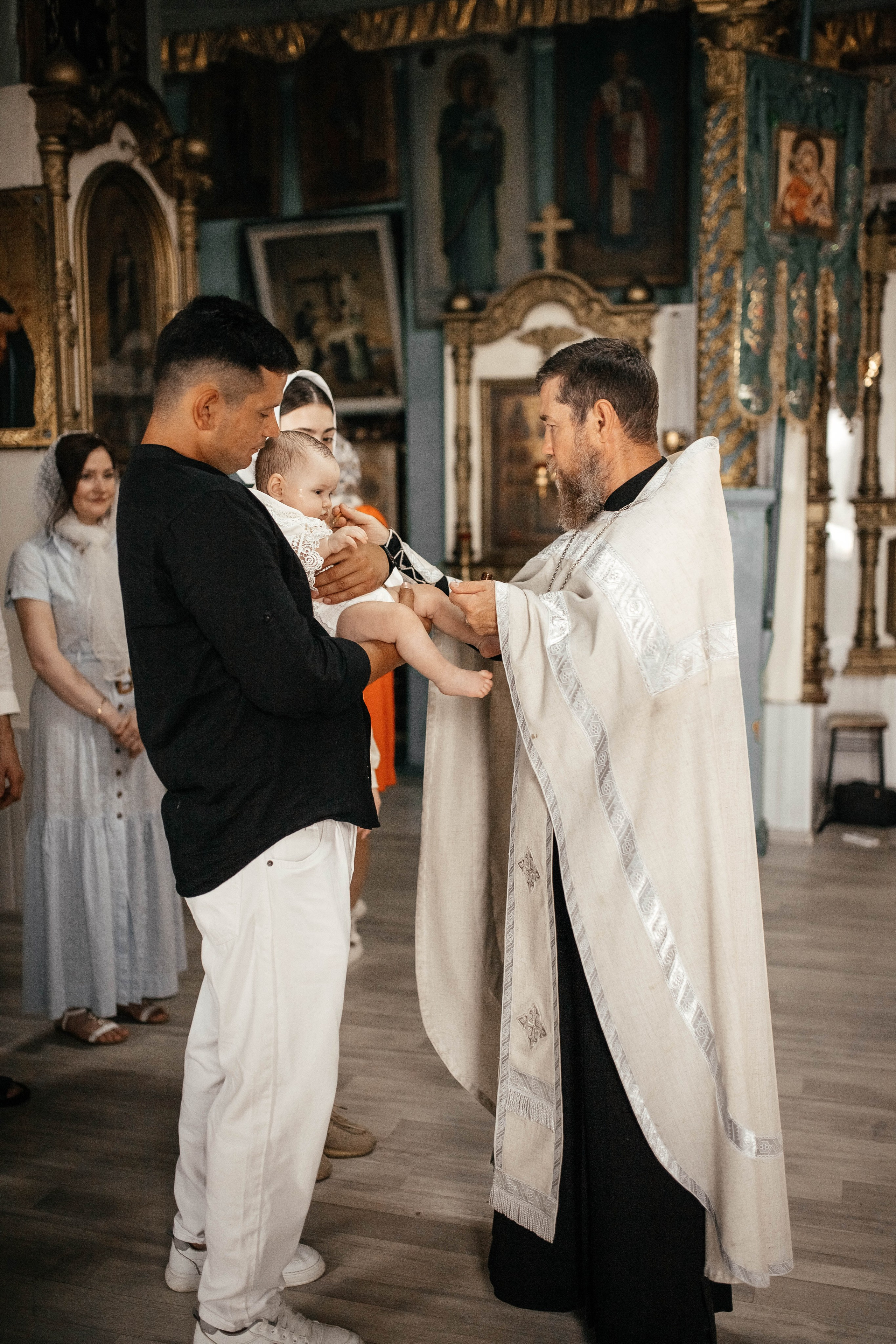 Таинство Крещения Мирославы. Фотограф Сальск Катерина