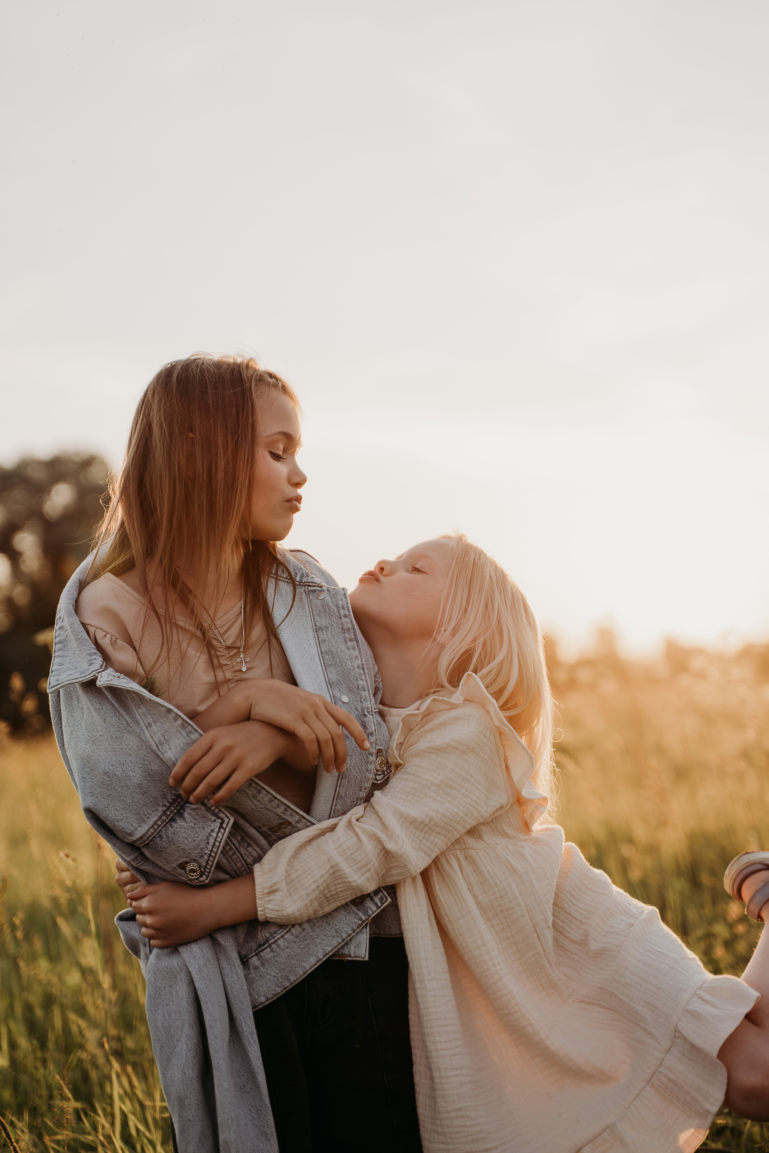 На закате. Семейный фотограф в Москве Надя Бугаева