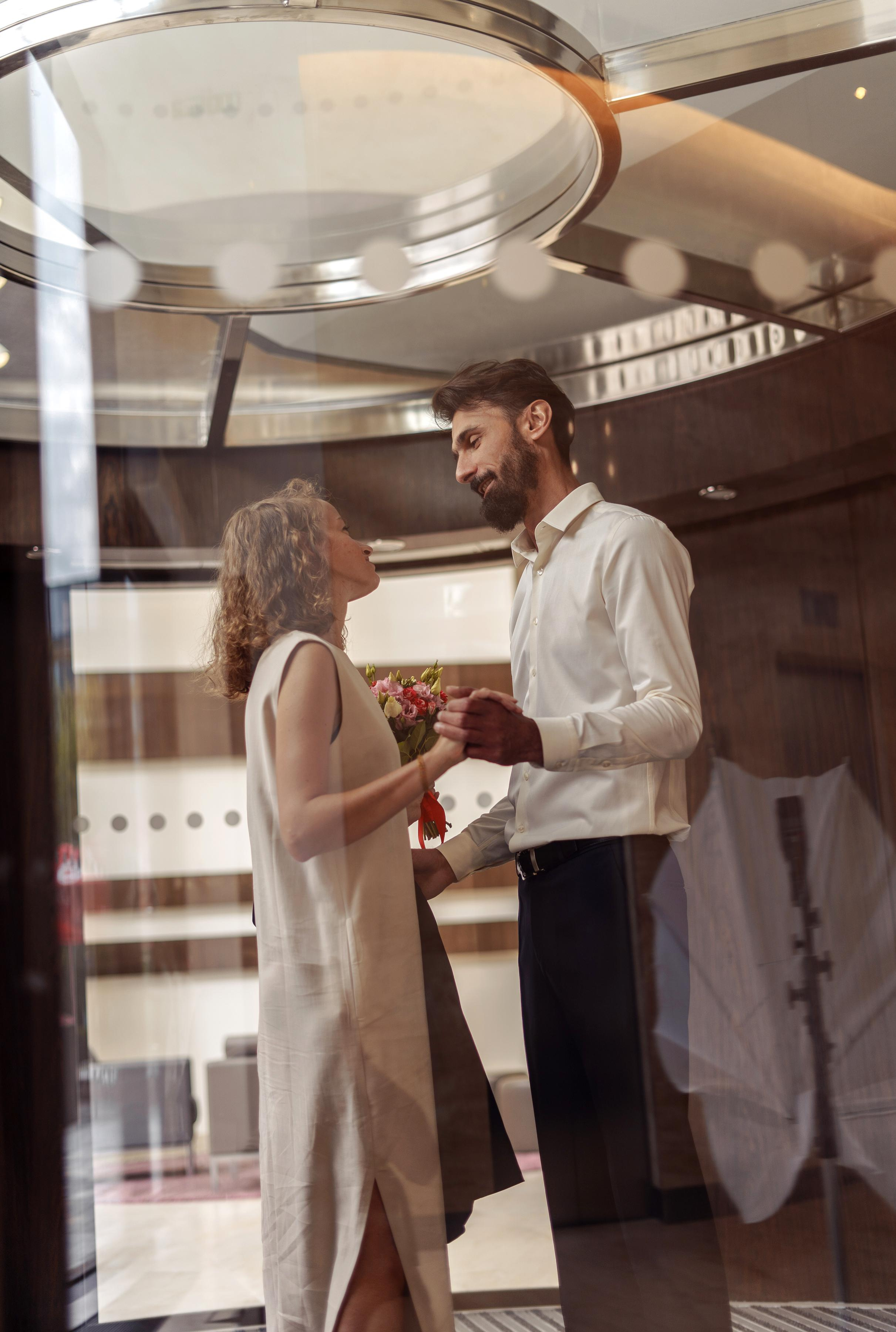 Круасанно-кофейное утро в Hilton. Свадебный фотограф в СПб Сергей Малиновский