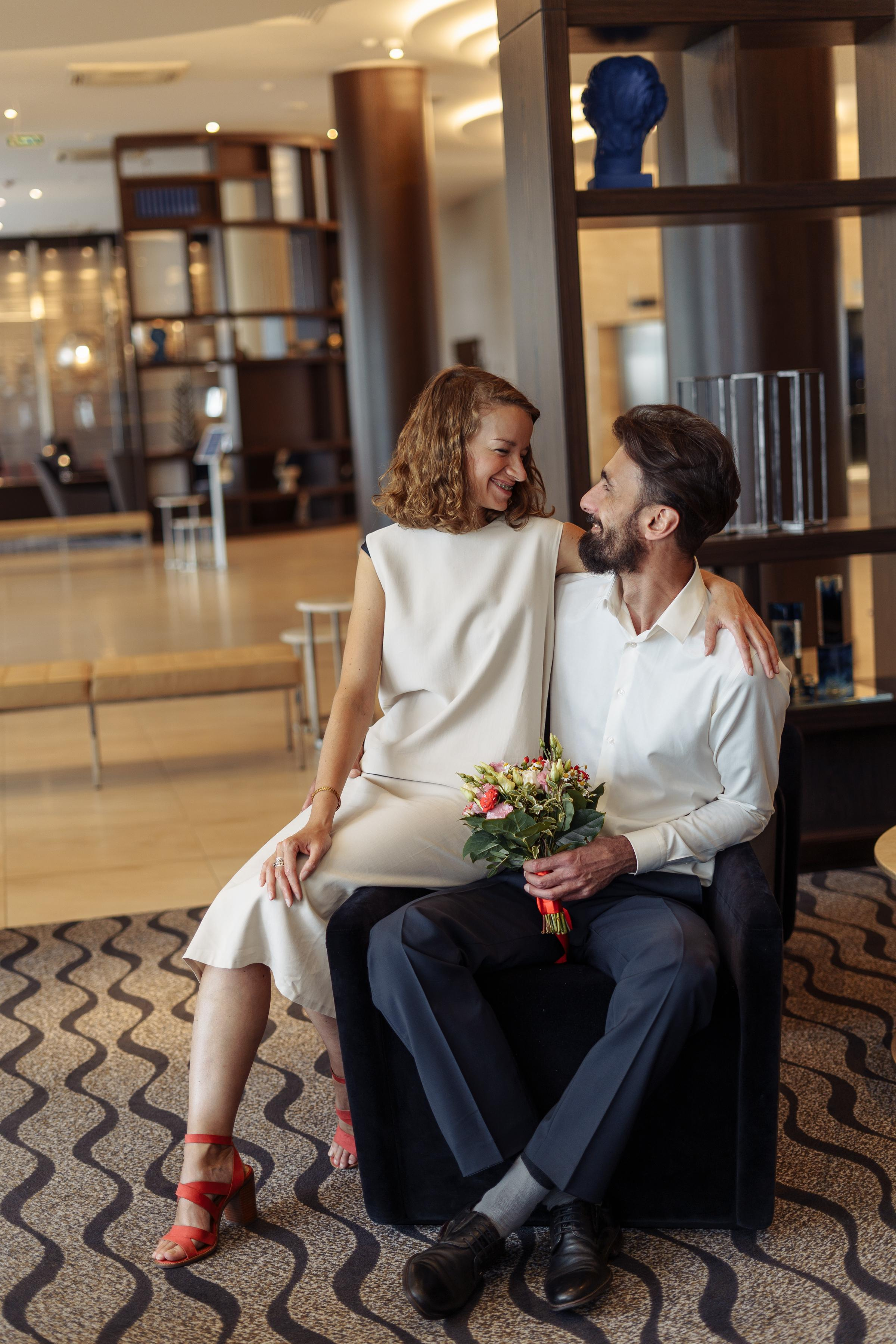 Круасанно-кофейное утро в Hilton. Свадебный фотограф в СПб Сергей Малиновский