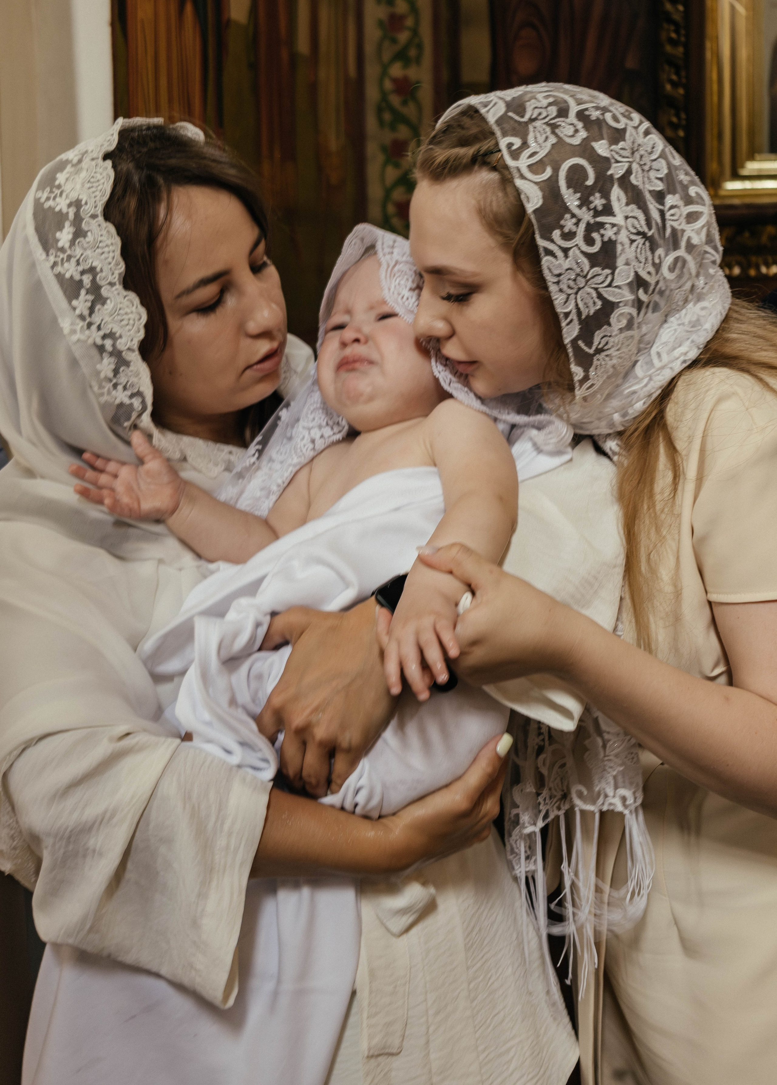Крещение. Фотограф Ксения Соколова — портретная, свадебная и семейная съемки в Барнауле