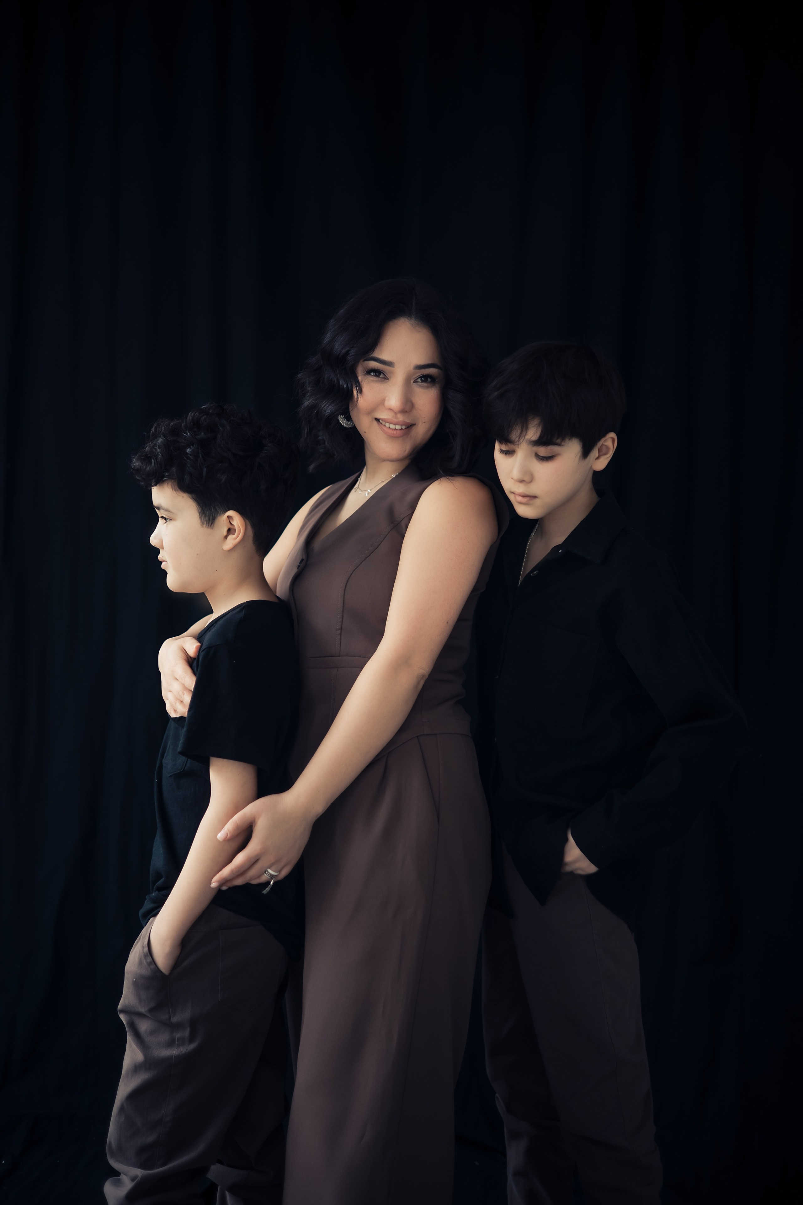 Ширин с сыновьями. Фотограф в Москве Наталья Спиридонова