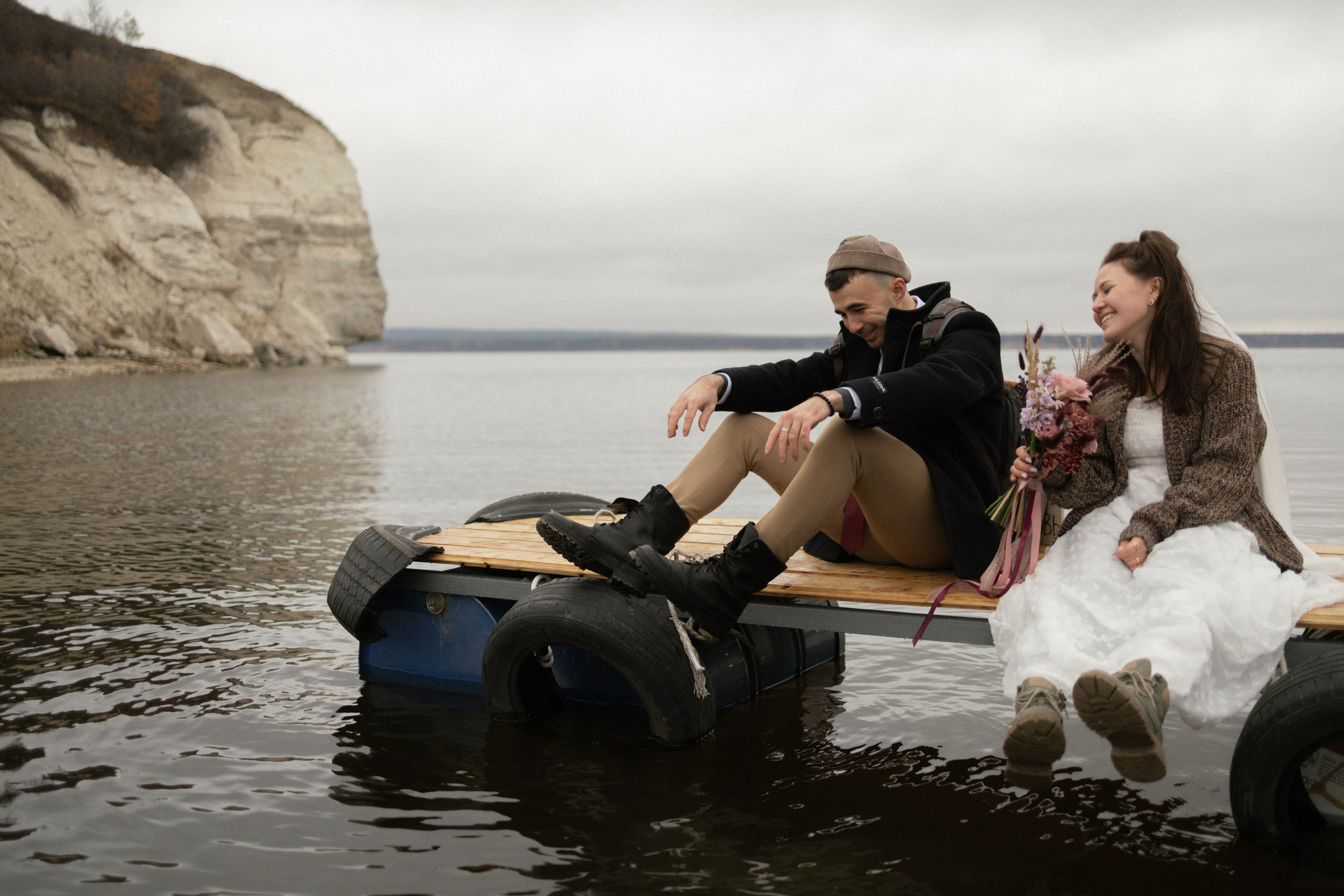 Альбина и Фарид. В походе | 27.10.24. Фотограф Зарина. Казань