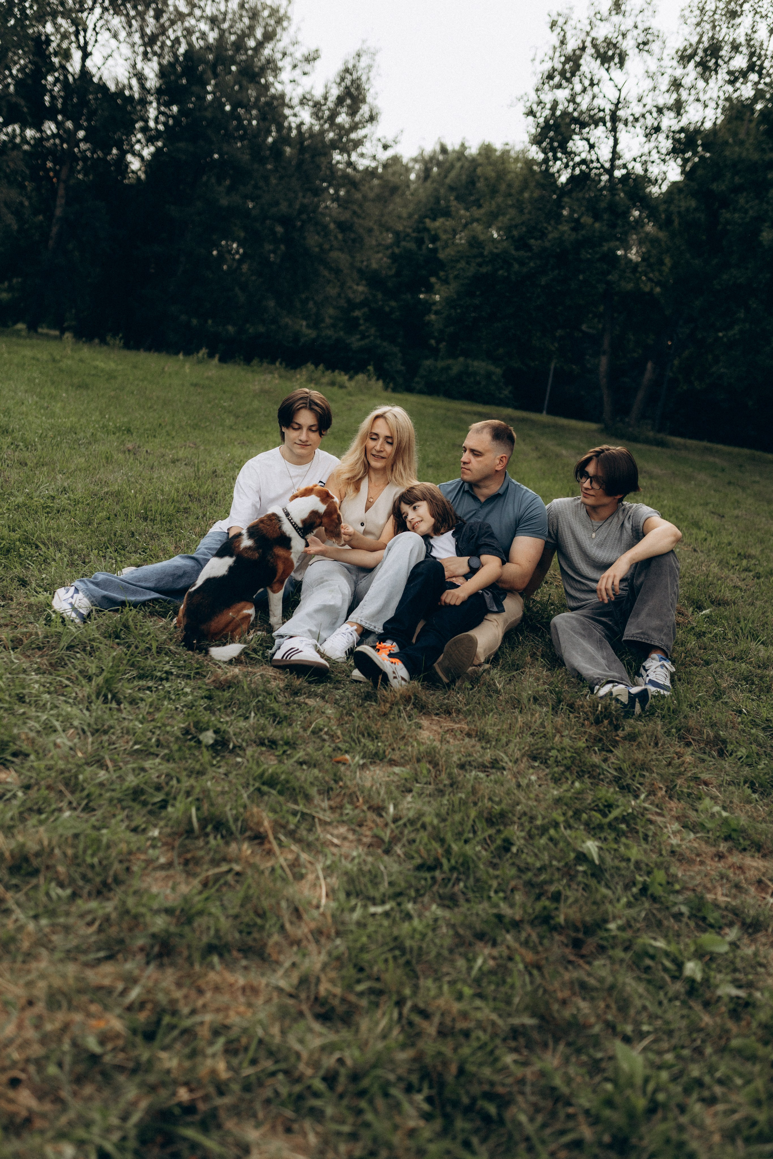 Наташа, Андрей, Эмиль, Стас, Ярослав и Арчи. Фотограф НОГИНСК, Москва, Анастасия Белая
