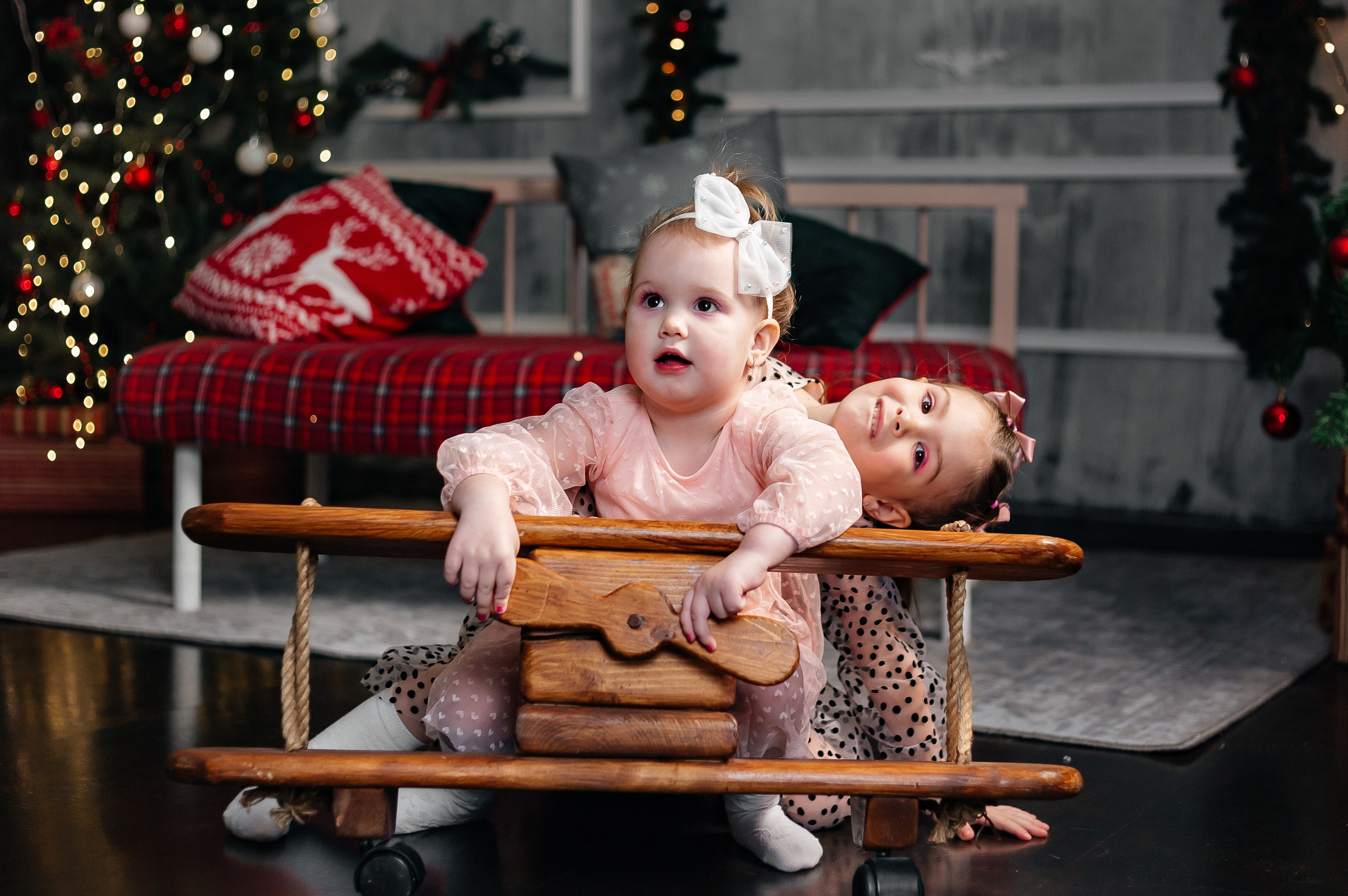 Новогодняя фотосессия в студии. Фотограф Татьяна Орлова