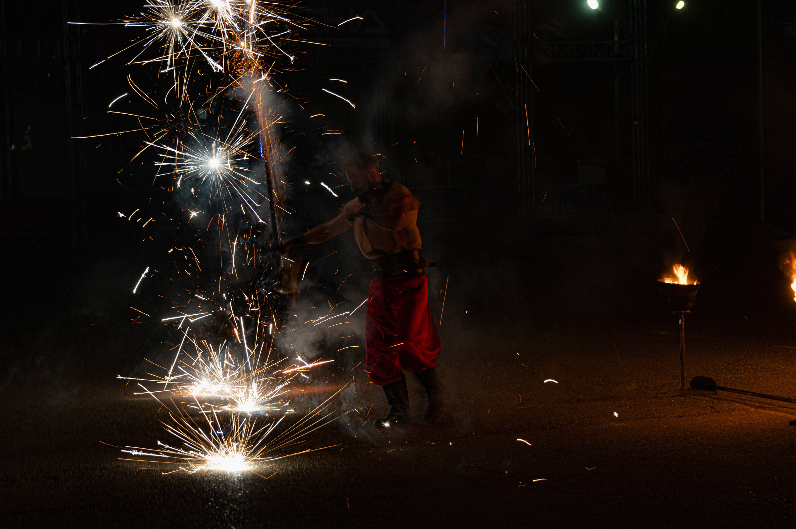 Файершоу. Фотограф Роман Адлер