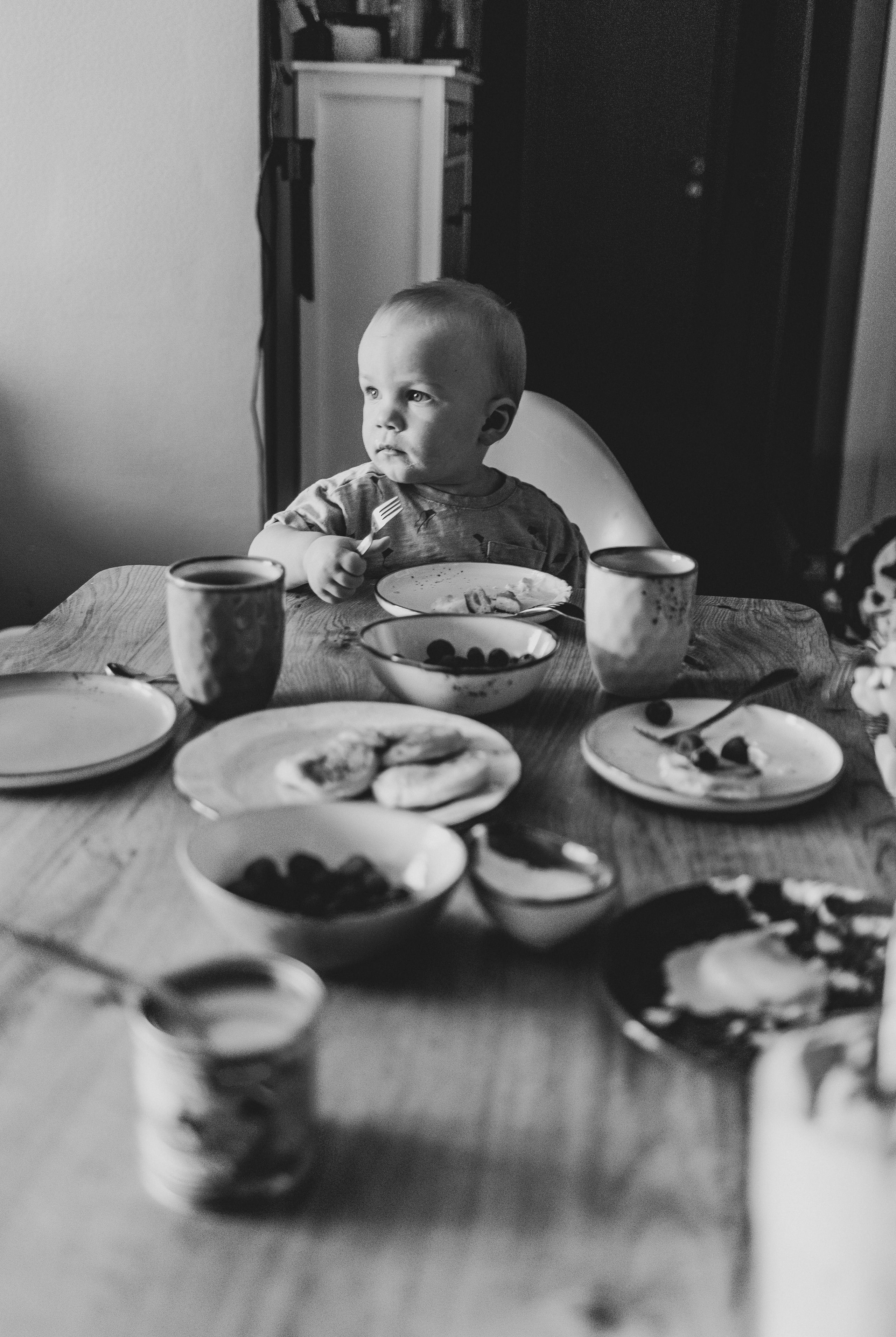 На завтраке!. Семейный фотограф Юлия Клишина