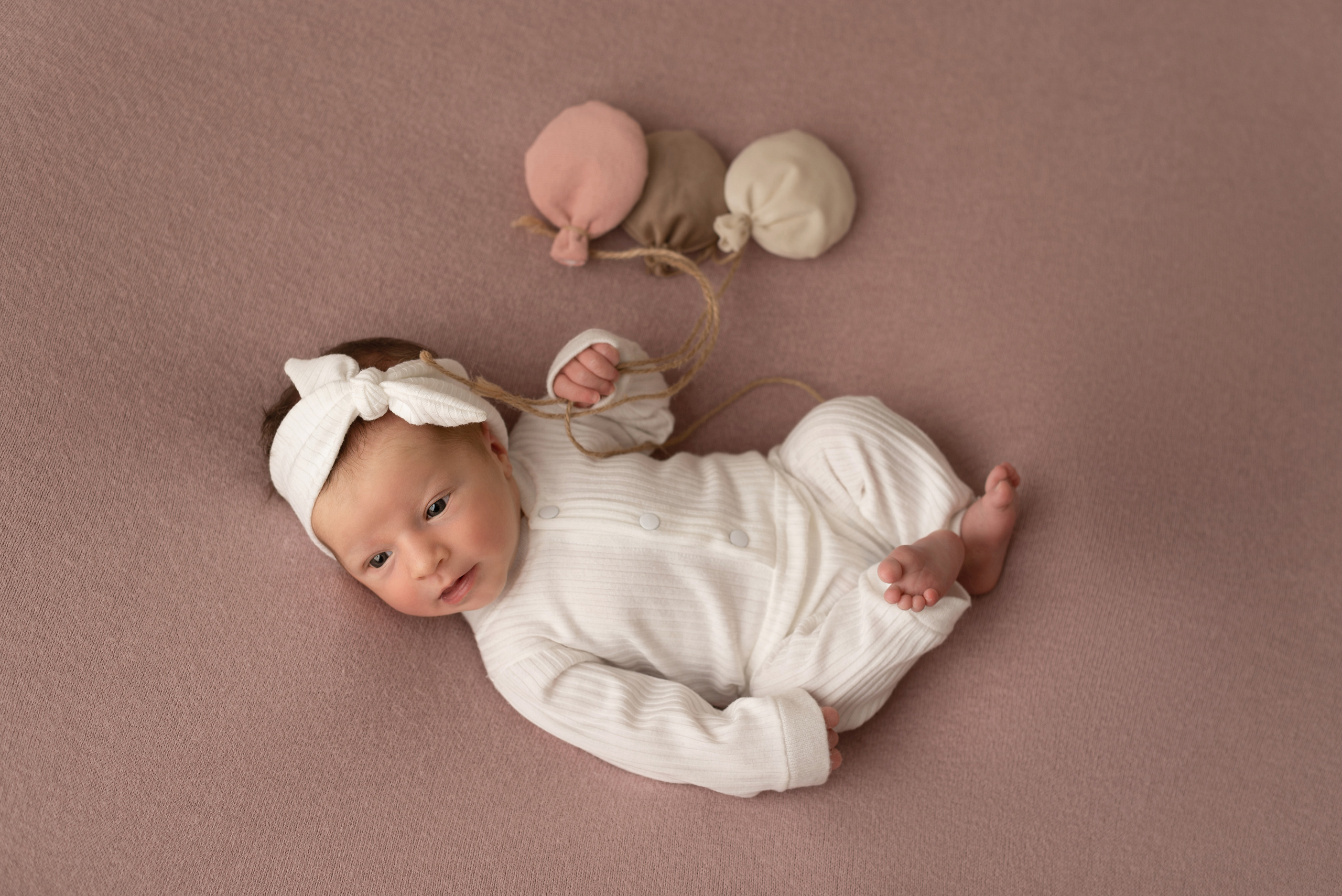 Sleepless newborn baby