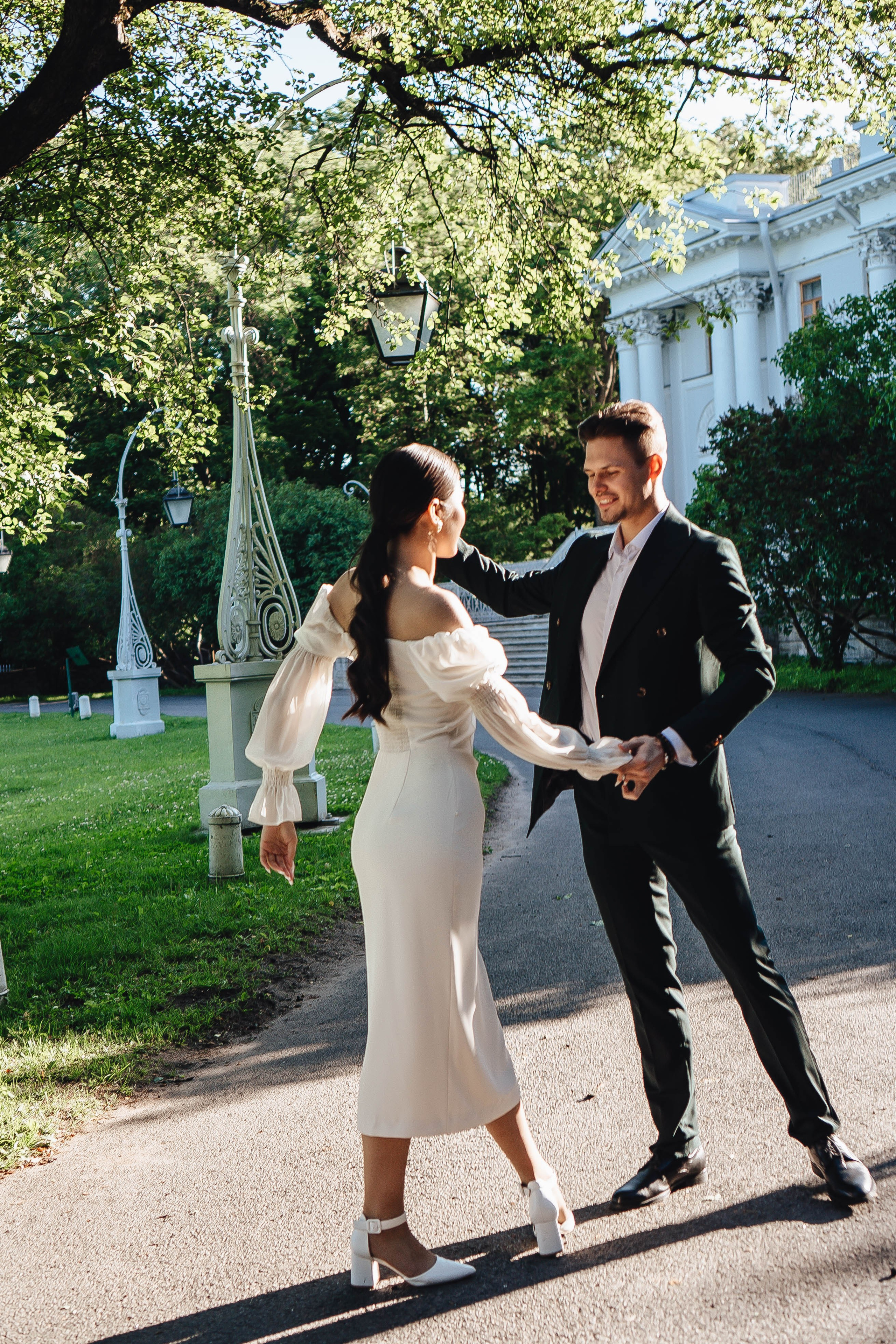 СВАДЕБНАЯ СЬЕМКА НА РАССВЕТЕ НА ЕЛАГИНОМ ОСТОРОВЕ. Профессиональный фотограф, Санкт-Петербург — Виктория Богомолова