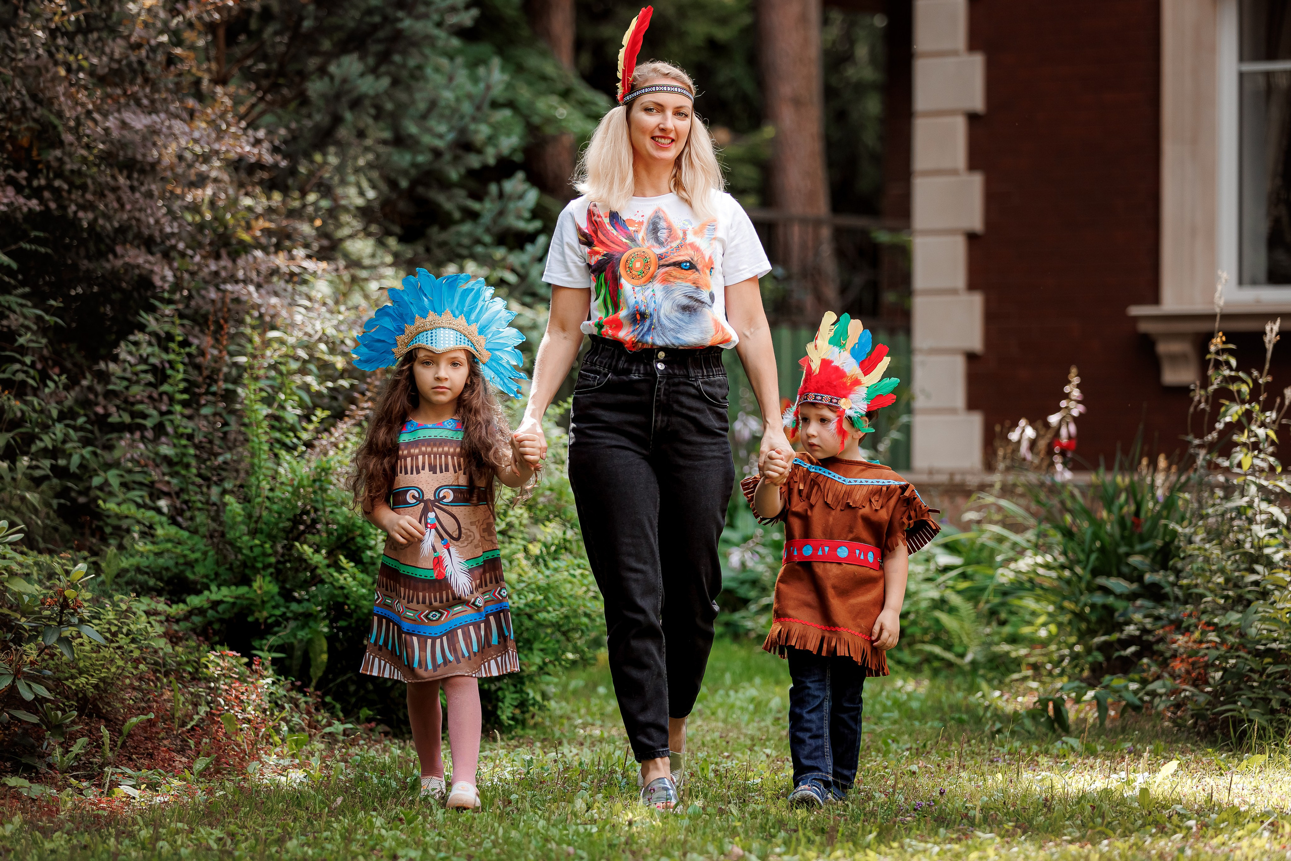 День рождения Леона «Индейцы». Семейный и детский фотограф Комина Елена, Власиха, Одинцово