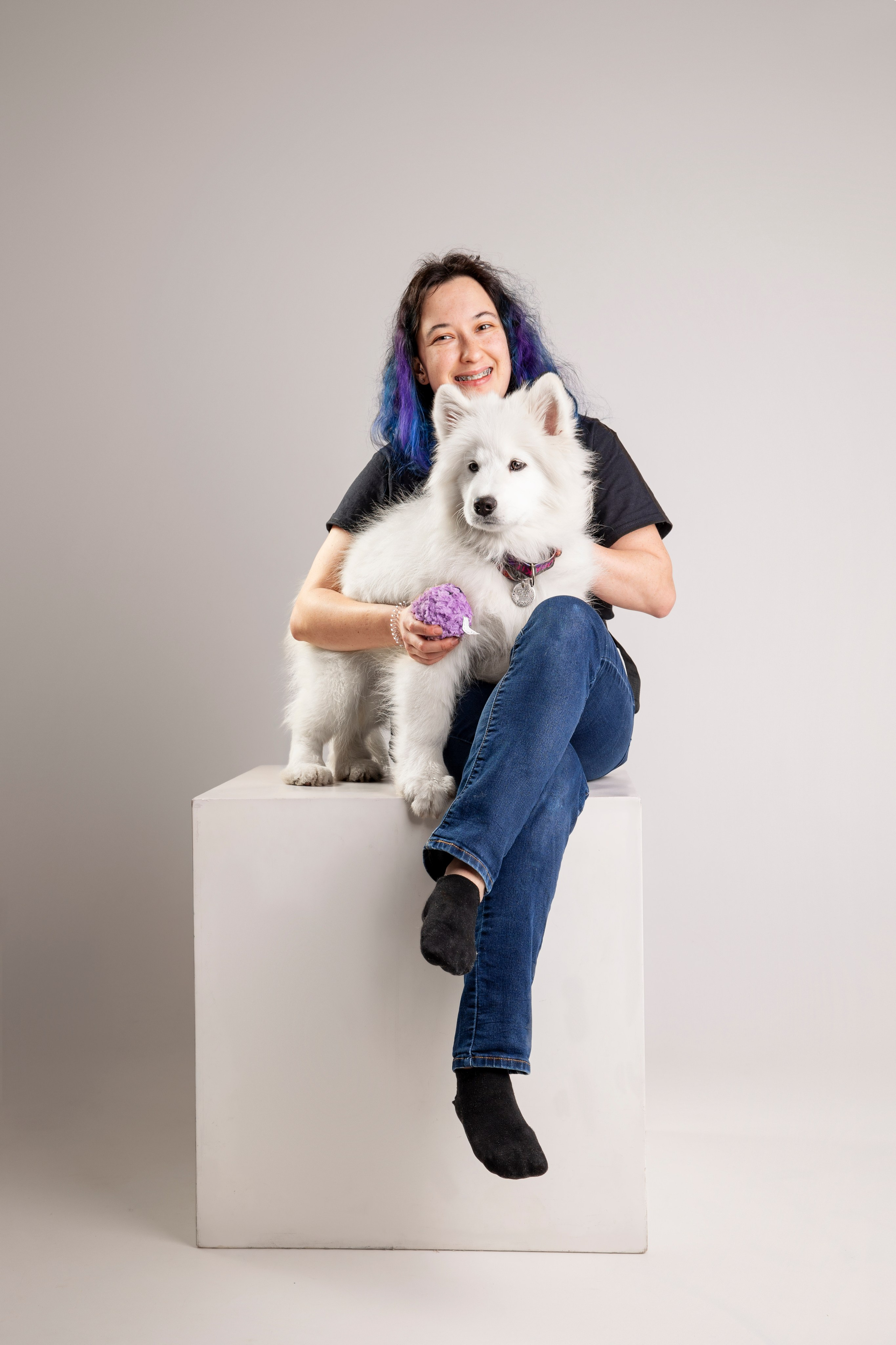 Кая и Даяна. Фотограф анималист в Москве Майорова Евгения