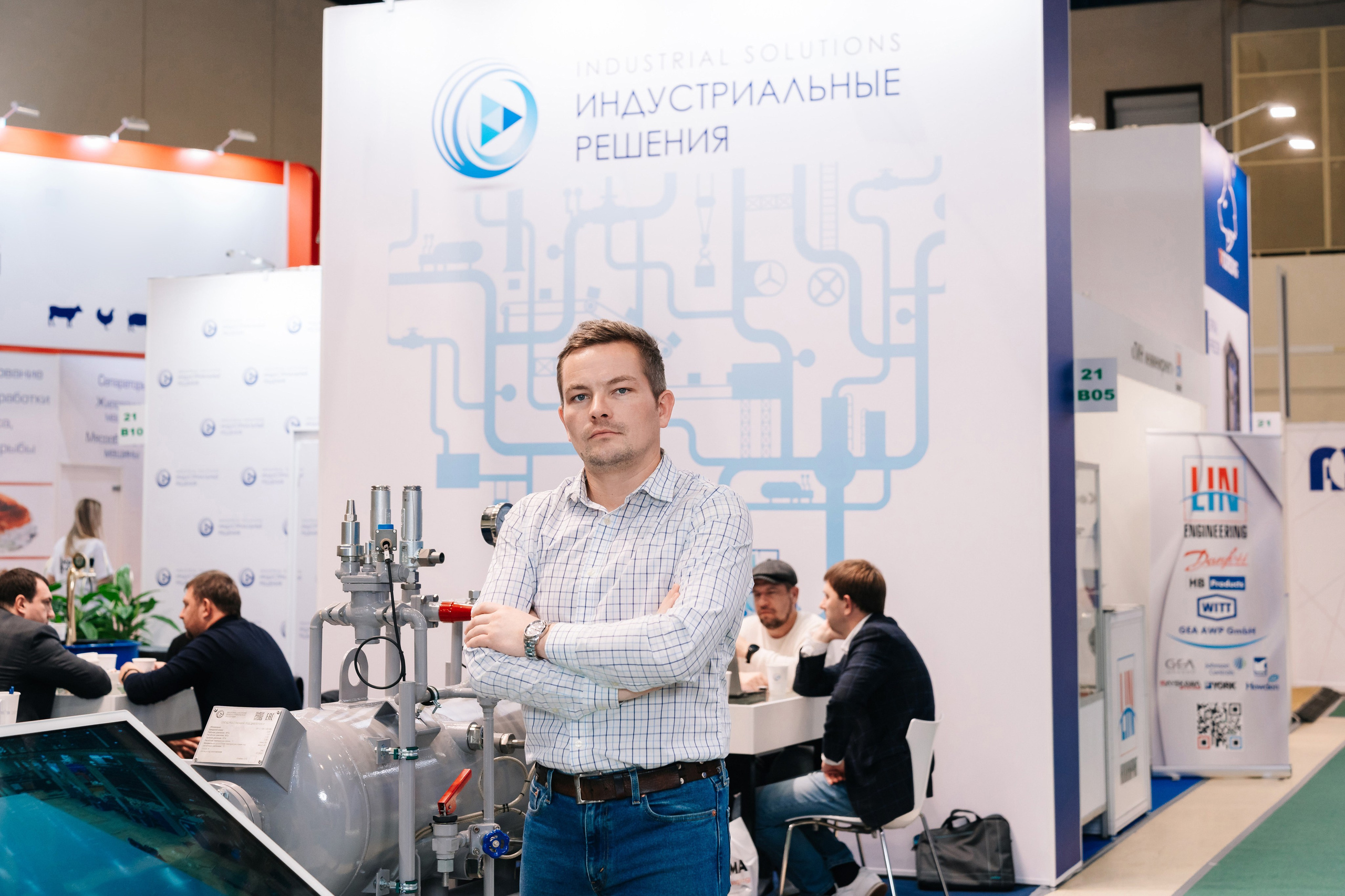 Выставка Агропродмаш, работа на стенде компании Индустриальные решения