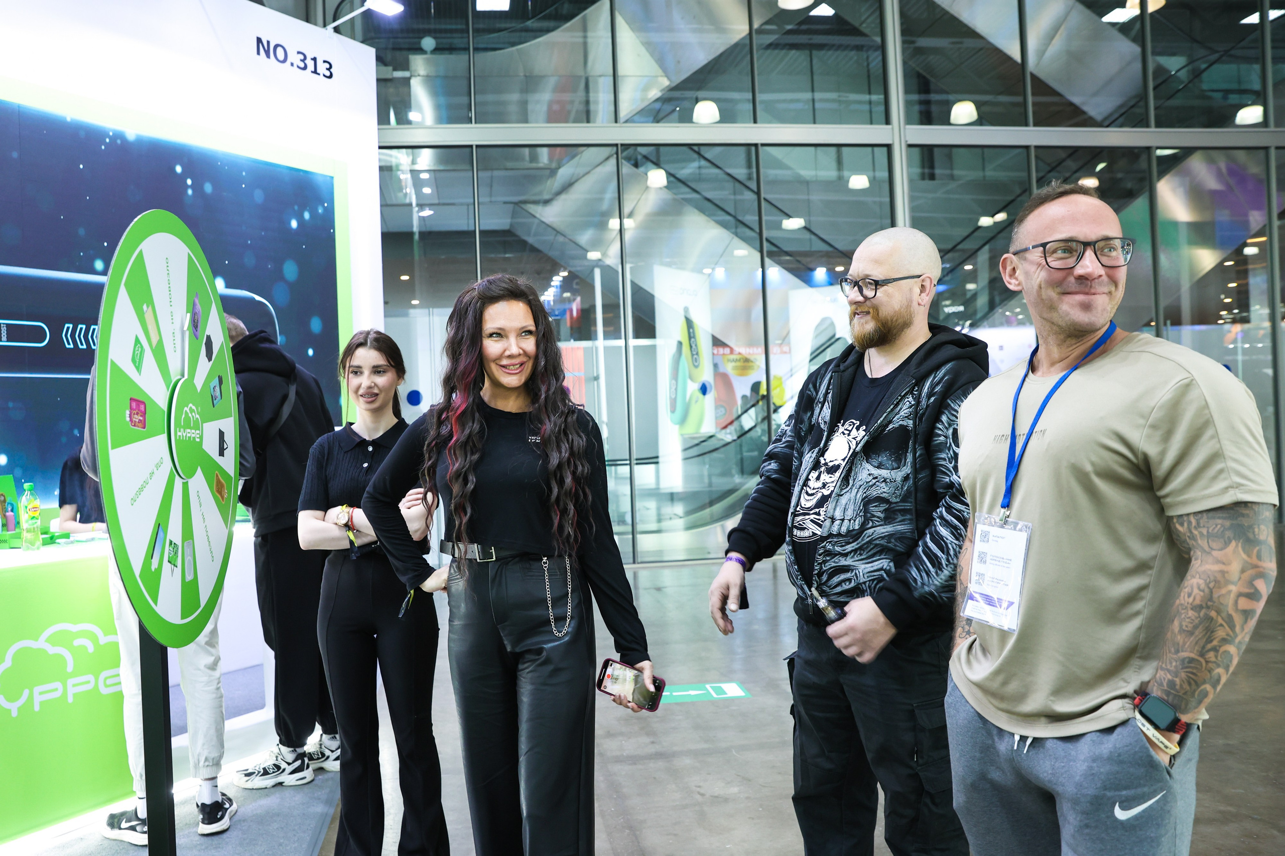 Стенд Hyppe на Vape Club Show. Фотограф Дарья Попова