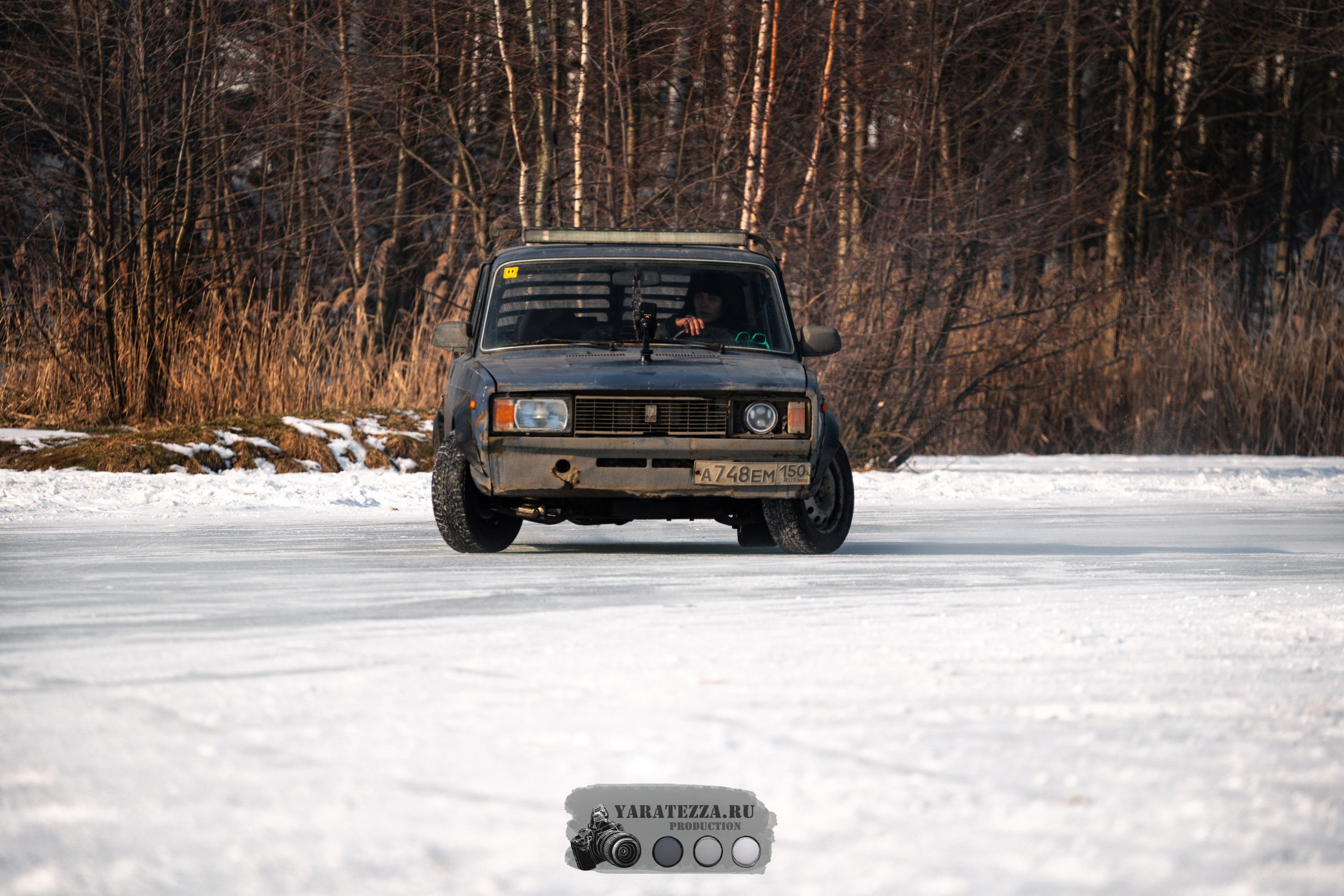 Тренировочный день на ледовой трассе. Yaratezza production