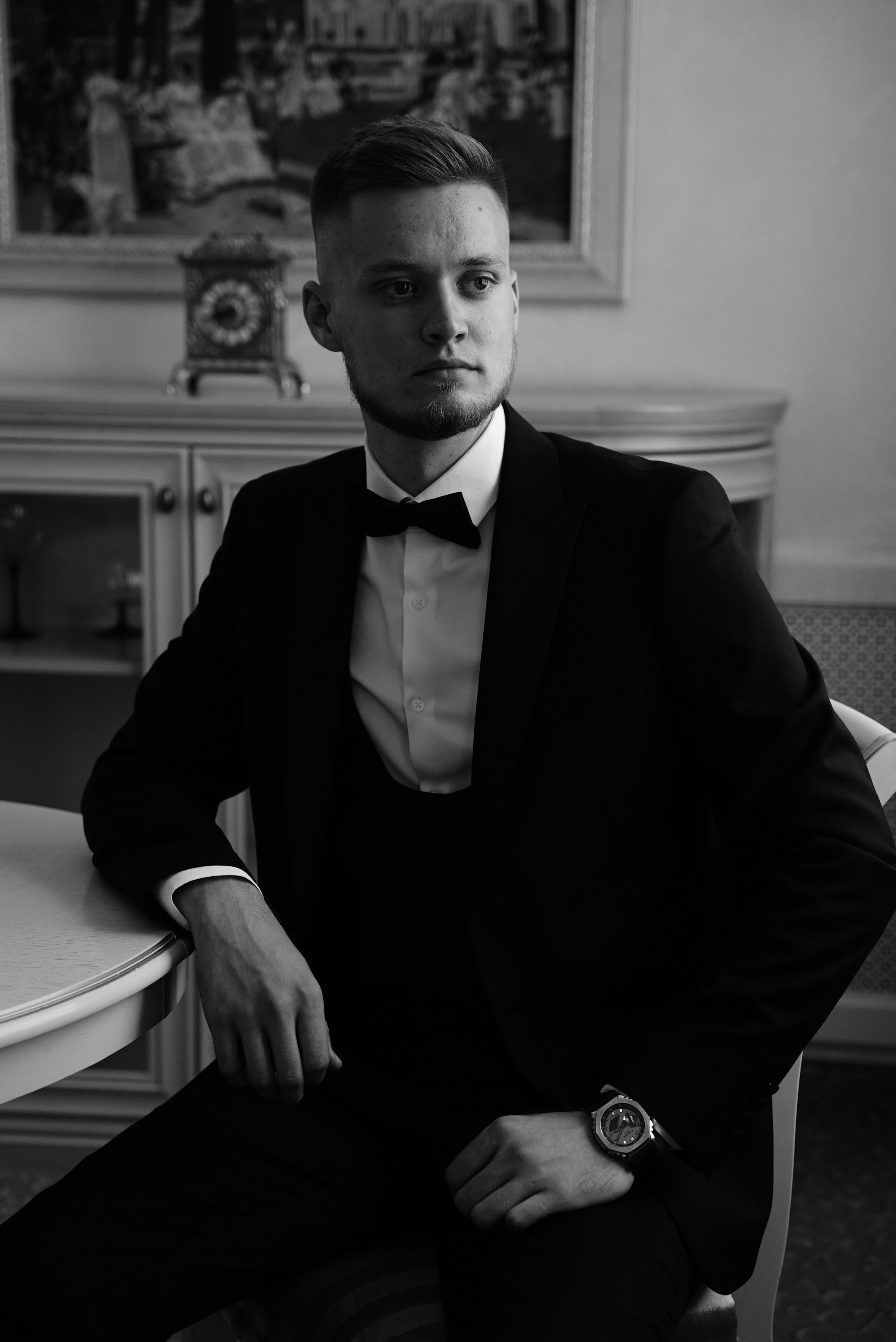 Никита и Галина чб. Свадебный фотограф в Самаре Анна Ковалева